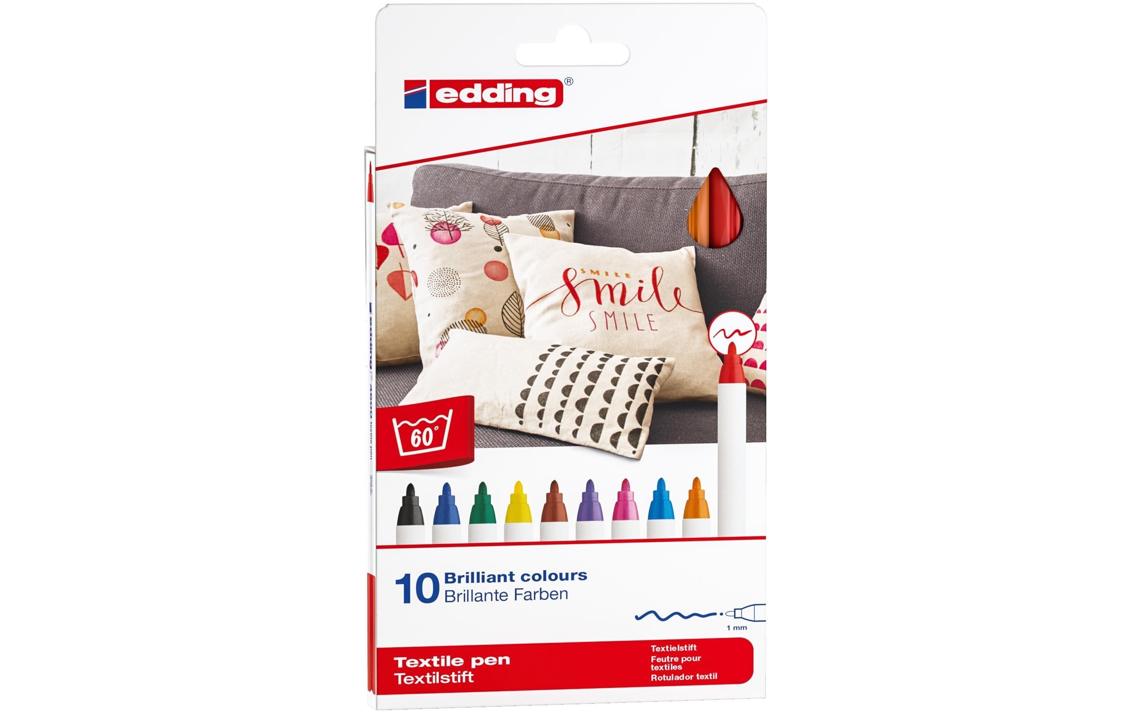 edding Textilmarker 4600 10 Stück