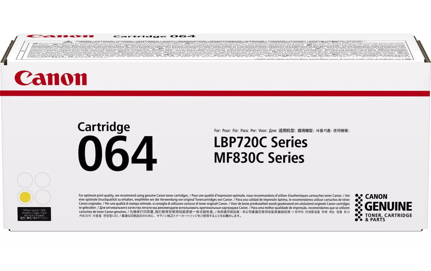 Canon Toner 064 / 4931C001 Yellow