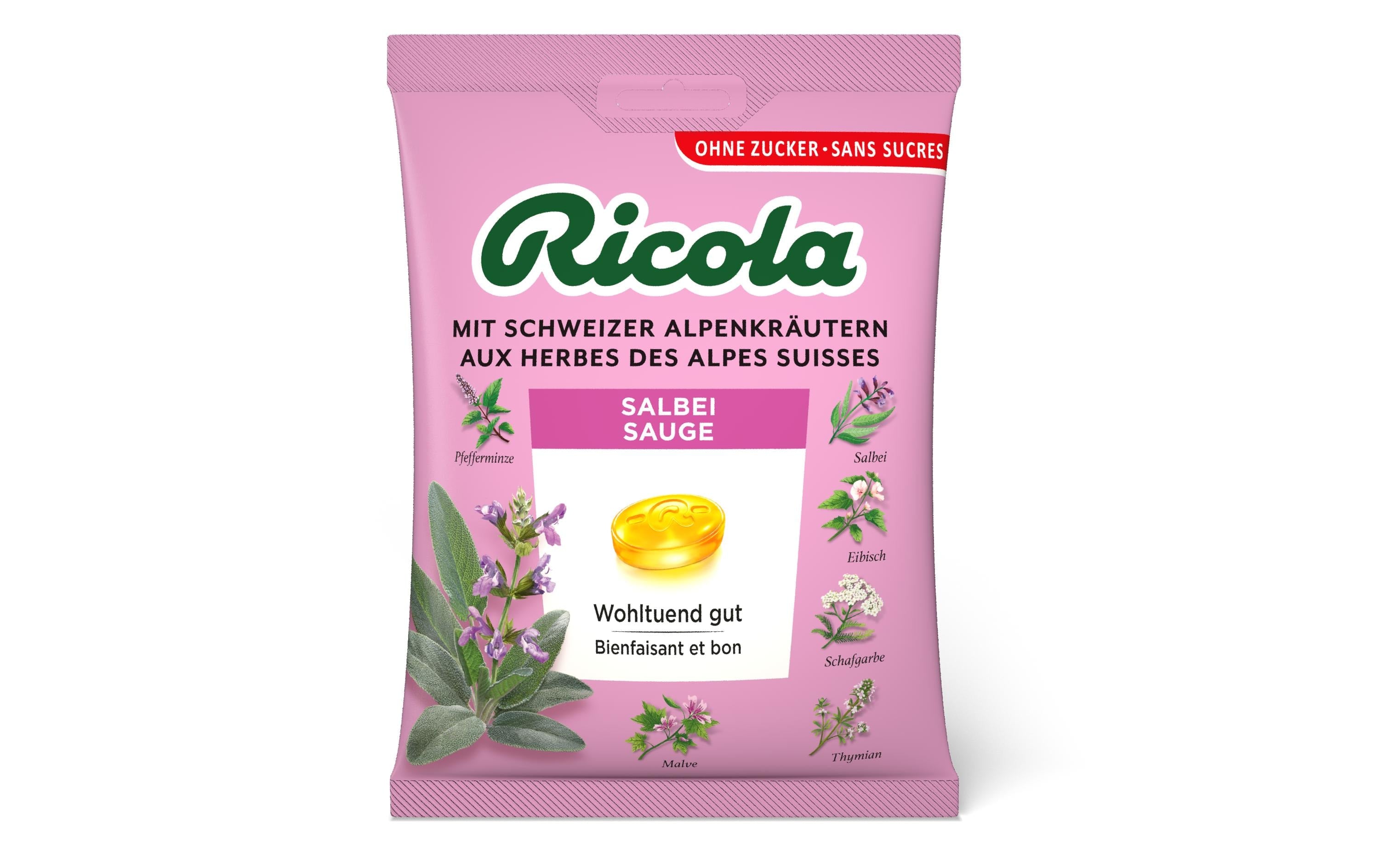 Ricola Bonbons Salbei 125 g