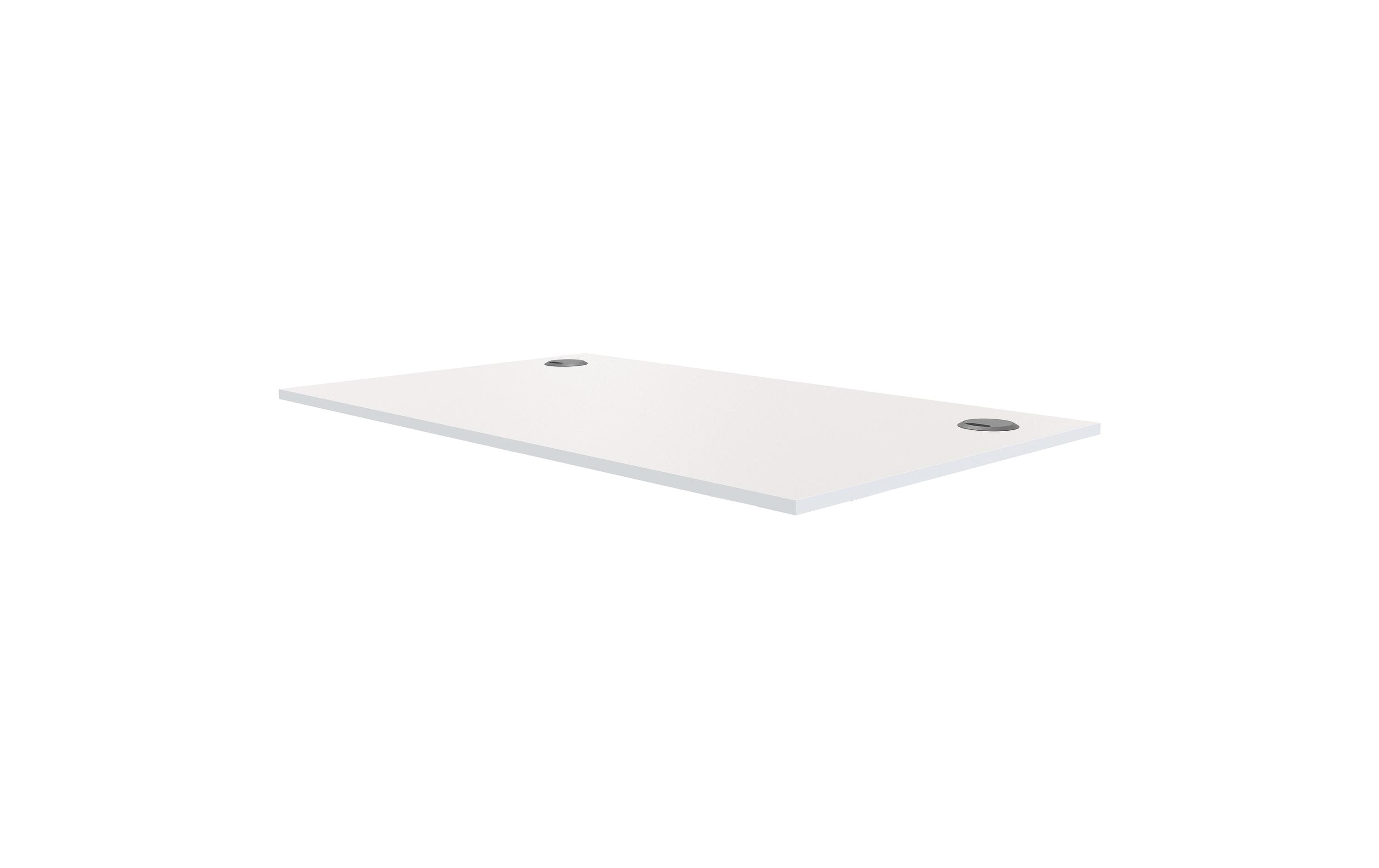Fellowes Tischplatte Levado 120 x 80 cm, Weiss