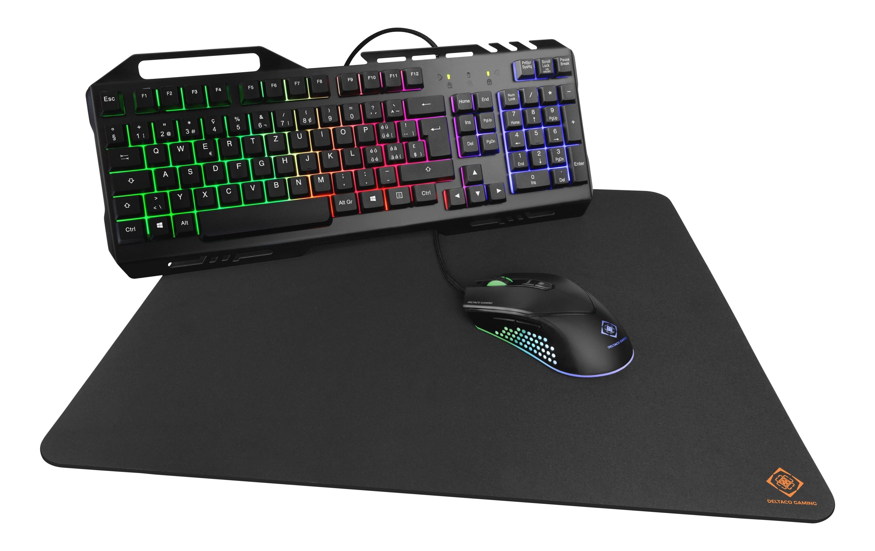 DELTACO Tastatur-Maus-Set GAM-113-CH