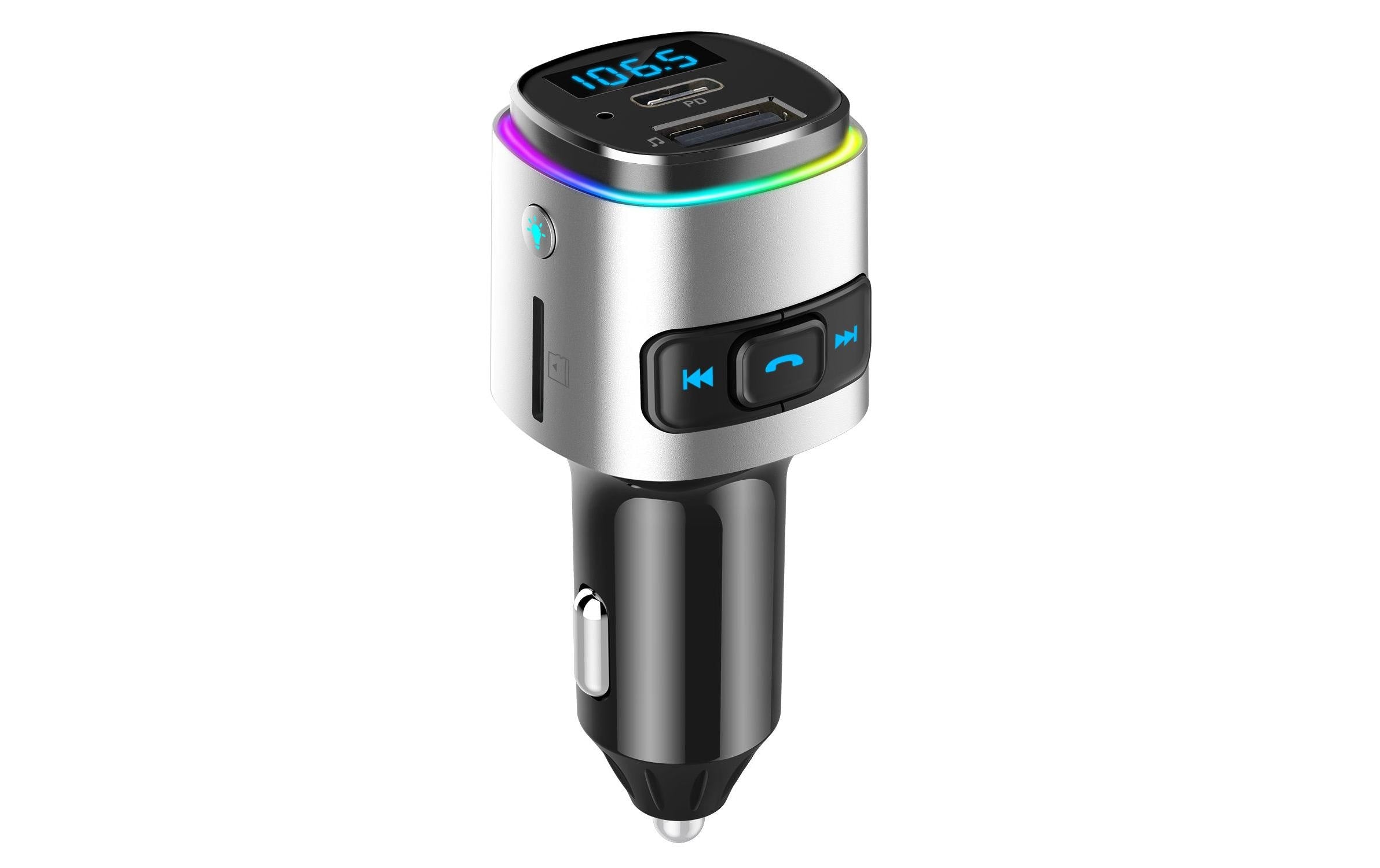 onit FM-Transmitter mit USB-Ladegerät