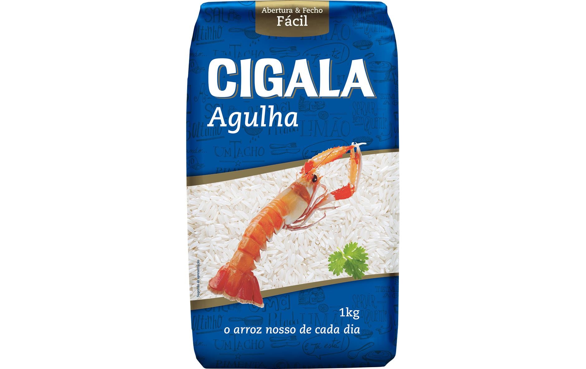 Cigala Agulha Langkorn Reis 1 kg