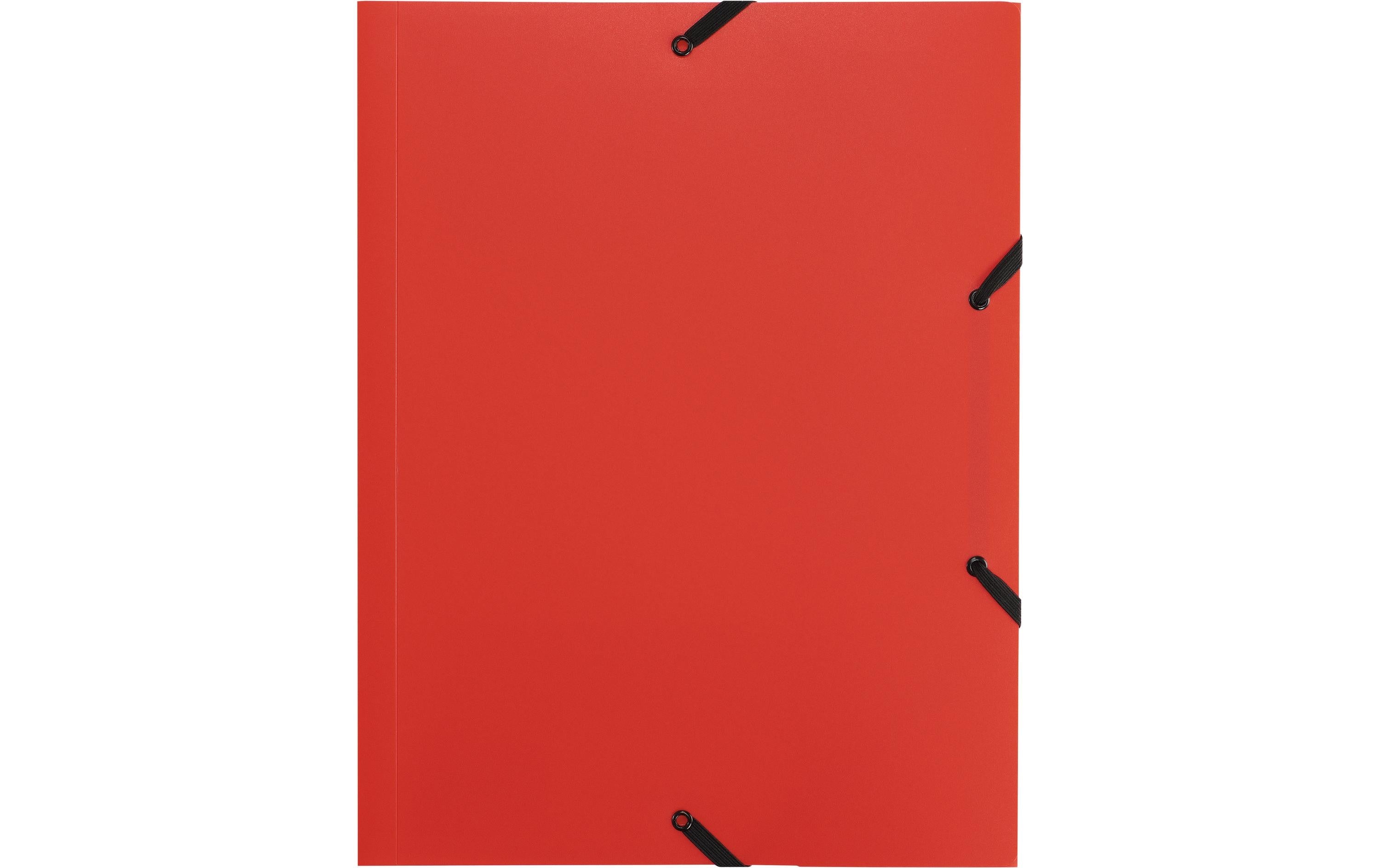 Kolma Gummibandmappe Penda A4 Opak Rot