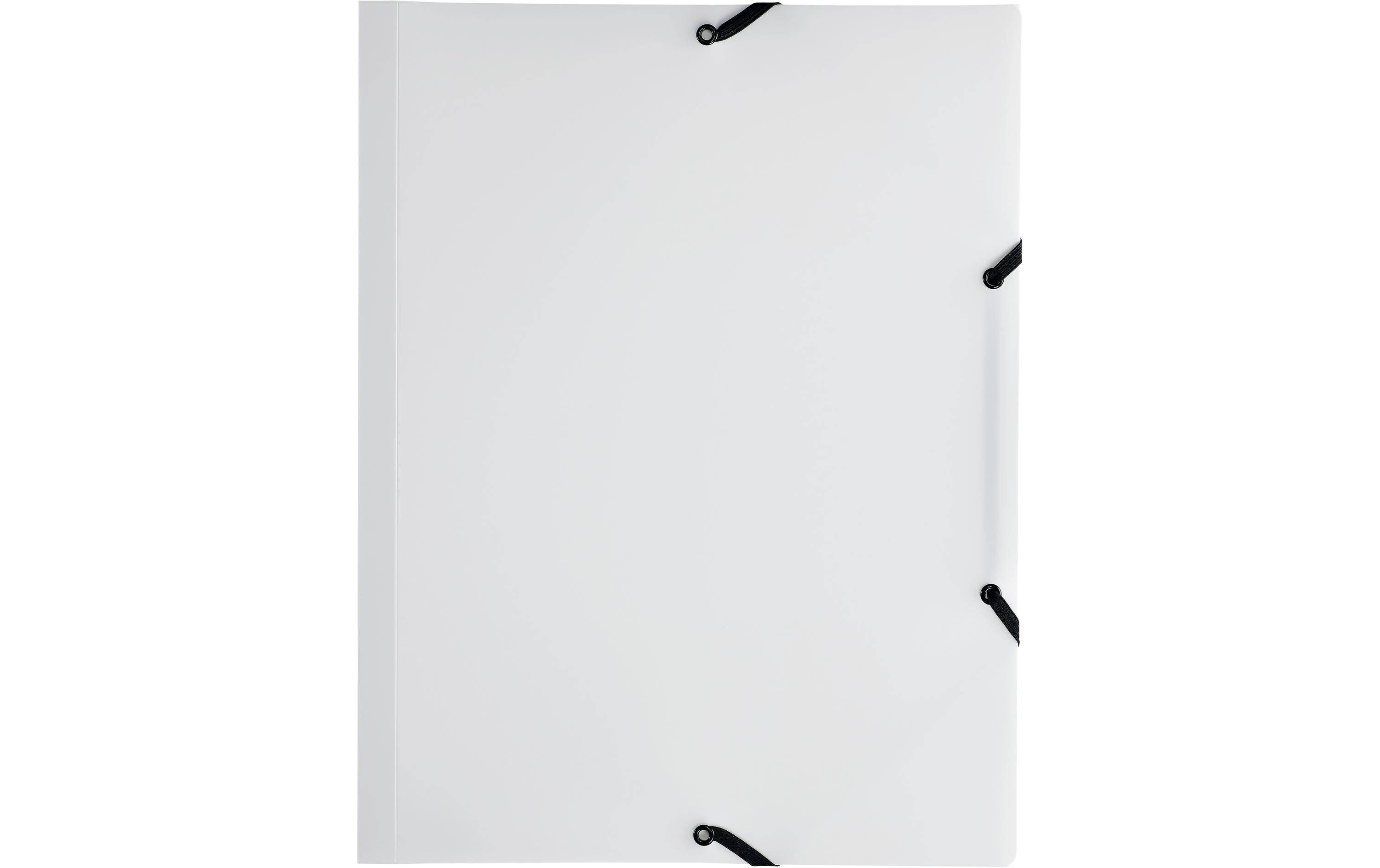 Kolma Gummibandmappe Penda A4 Opak Weiss