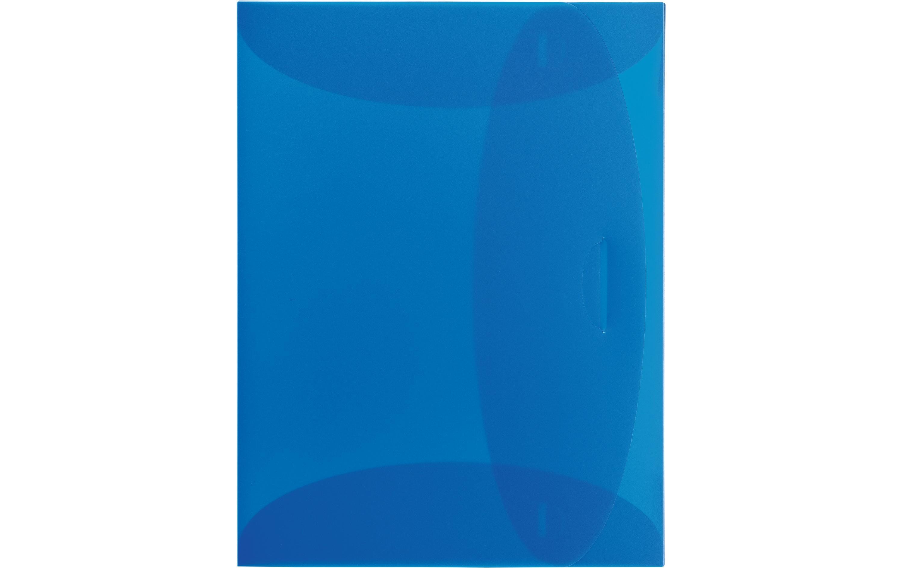 Kolma Dokumentenmappe Sammelbox Easy A4 Blau, 2.5 cm