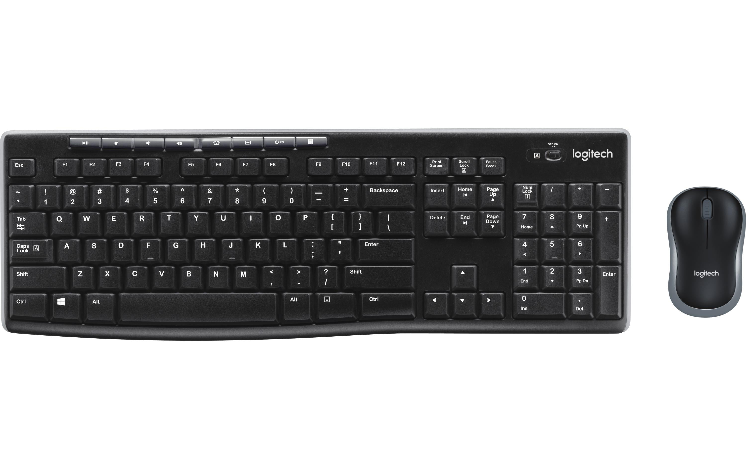Logitech Tastatur-Maus-Set MK270 CH-Layout
