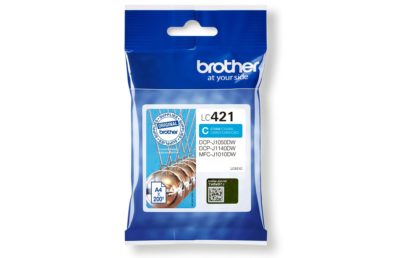 Brother Tinte LC421C Cyan