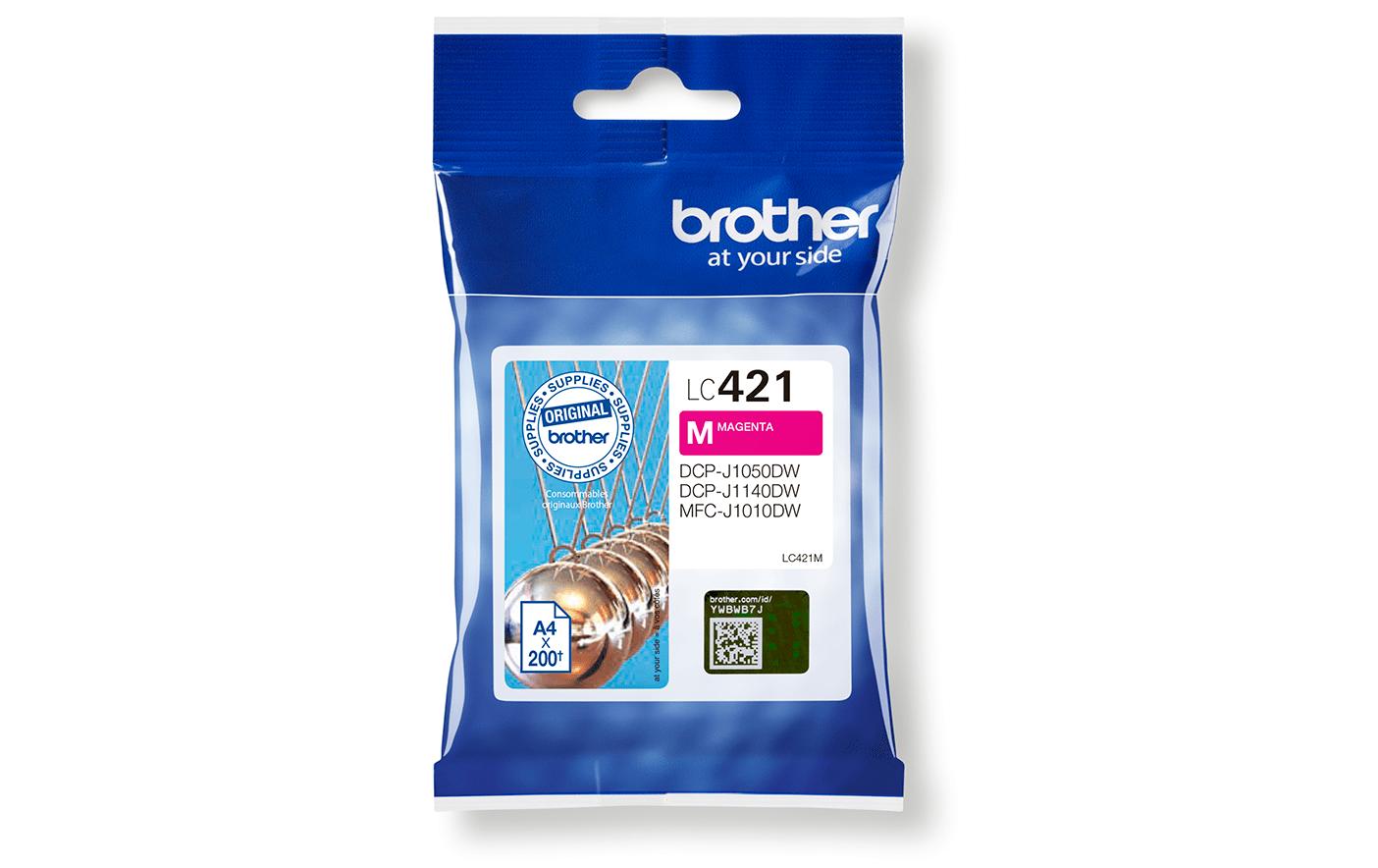 Brother Tinte LC421M Magenta