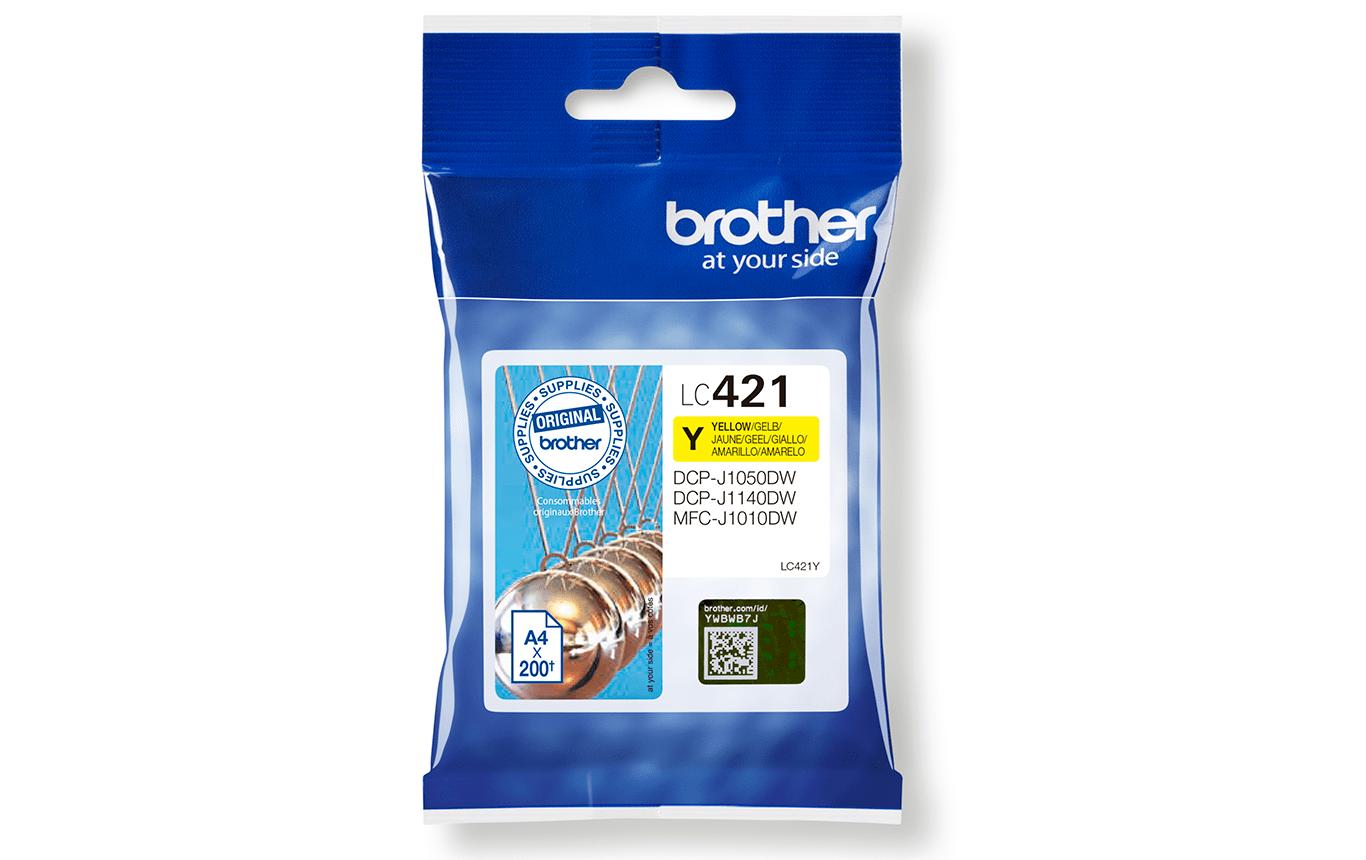 Brother Tinte LC421Y Yellow