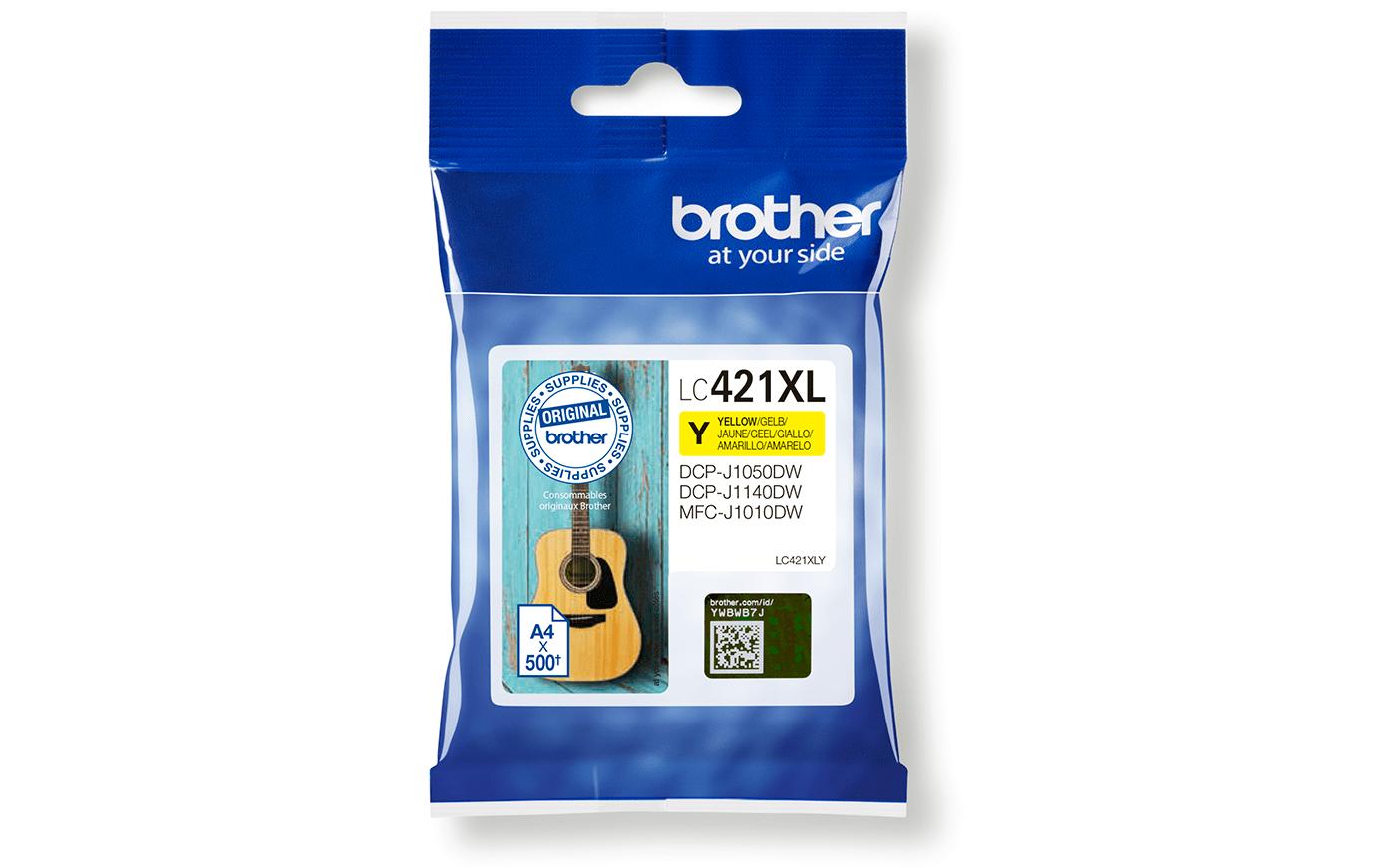 Brother Tinte LC421XLY Yellow
