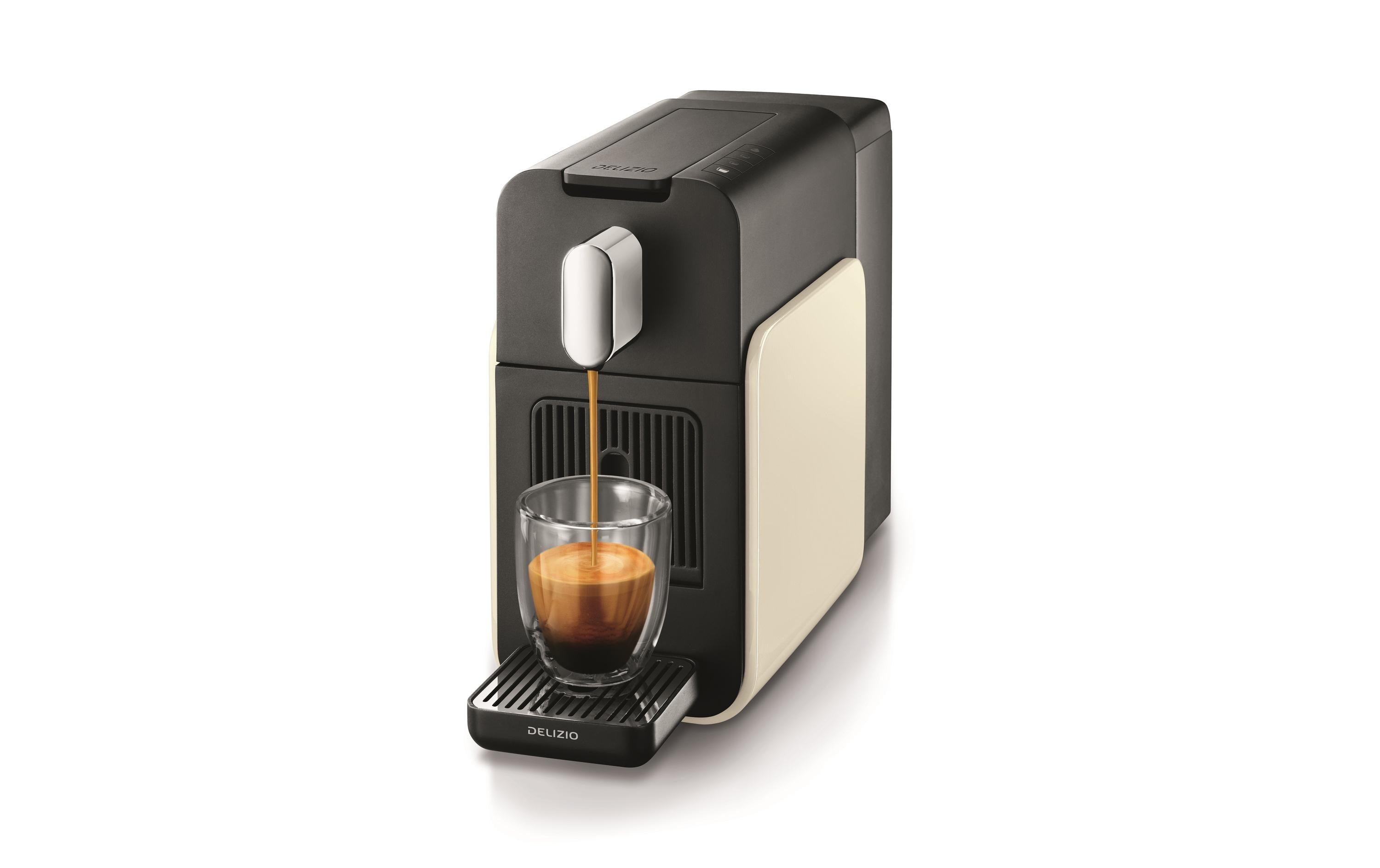 Delizio Kapselmaschine Brava Weiss
