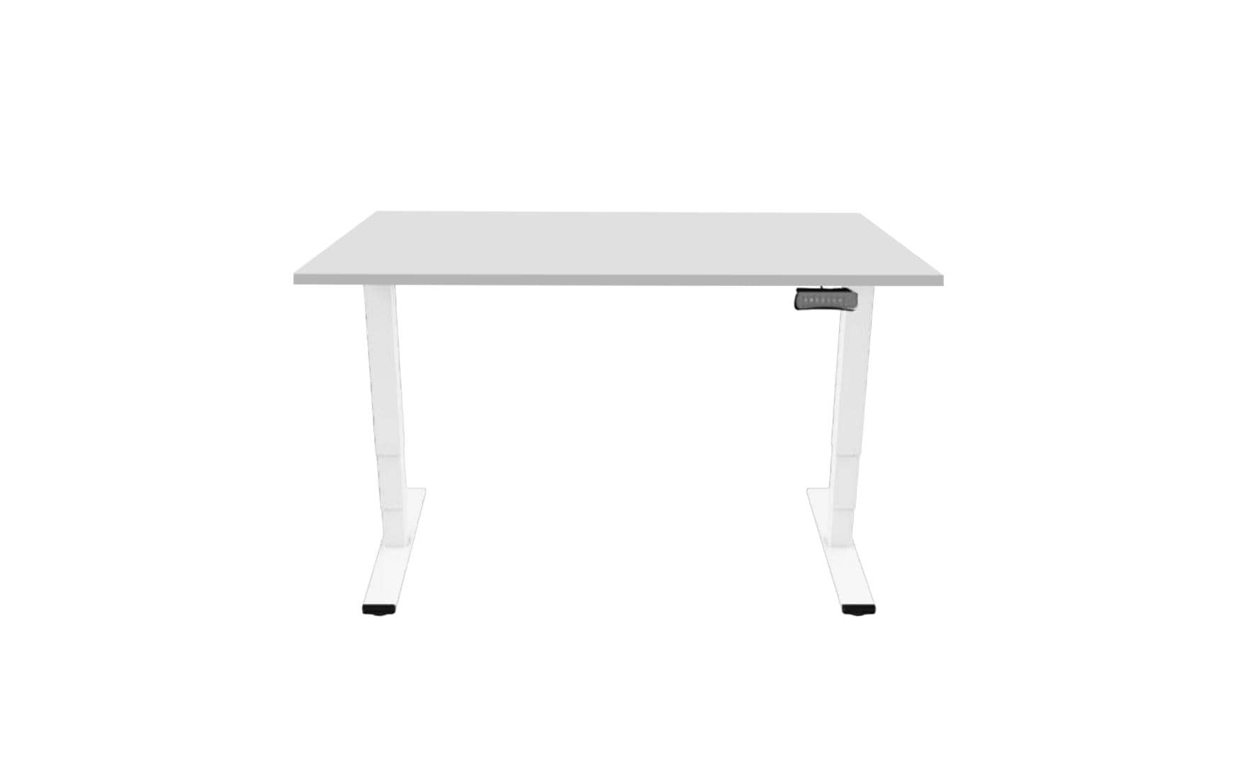 Contini RAL 9016 1.6 x 0.8 m Weiss mit Grauer Tischplatte