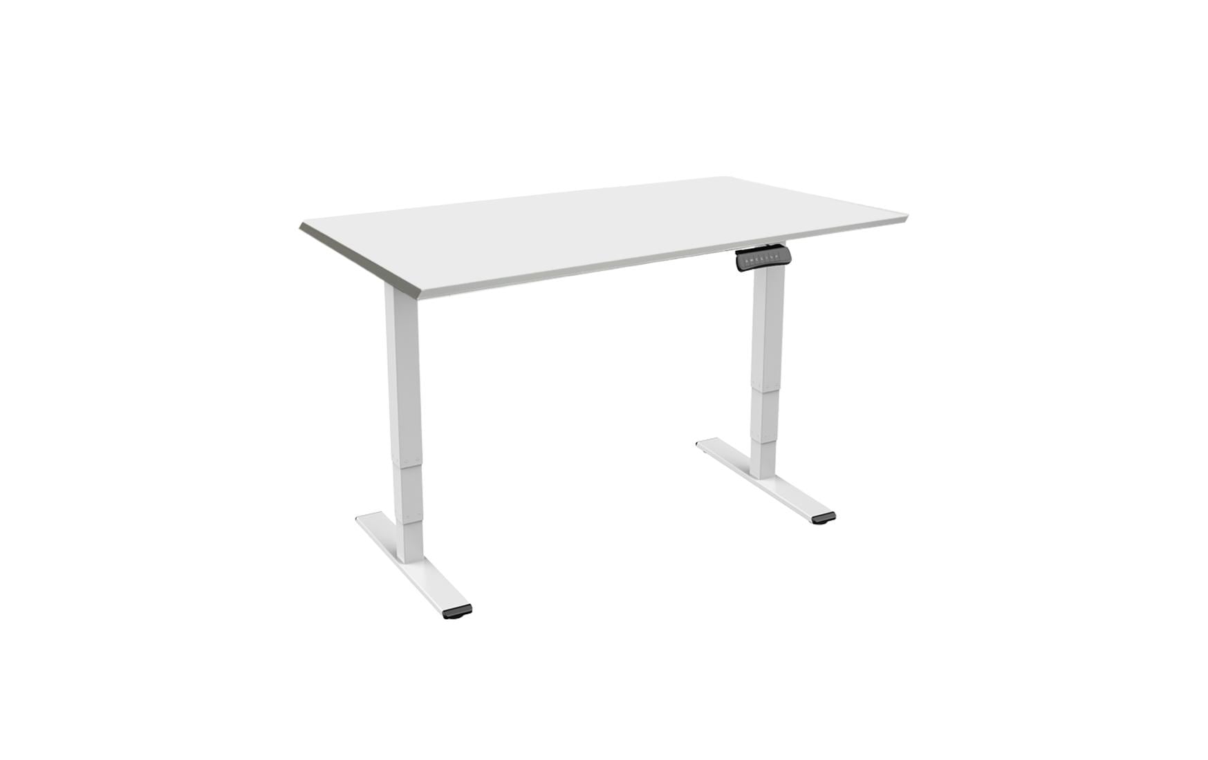 Contini RAL 9016 1.8 x 0.8 m Weiss mit Grauer Tischplatte