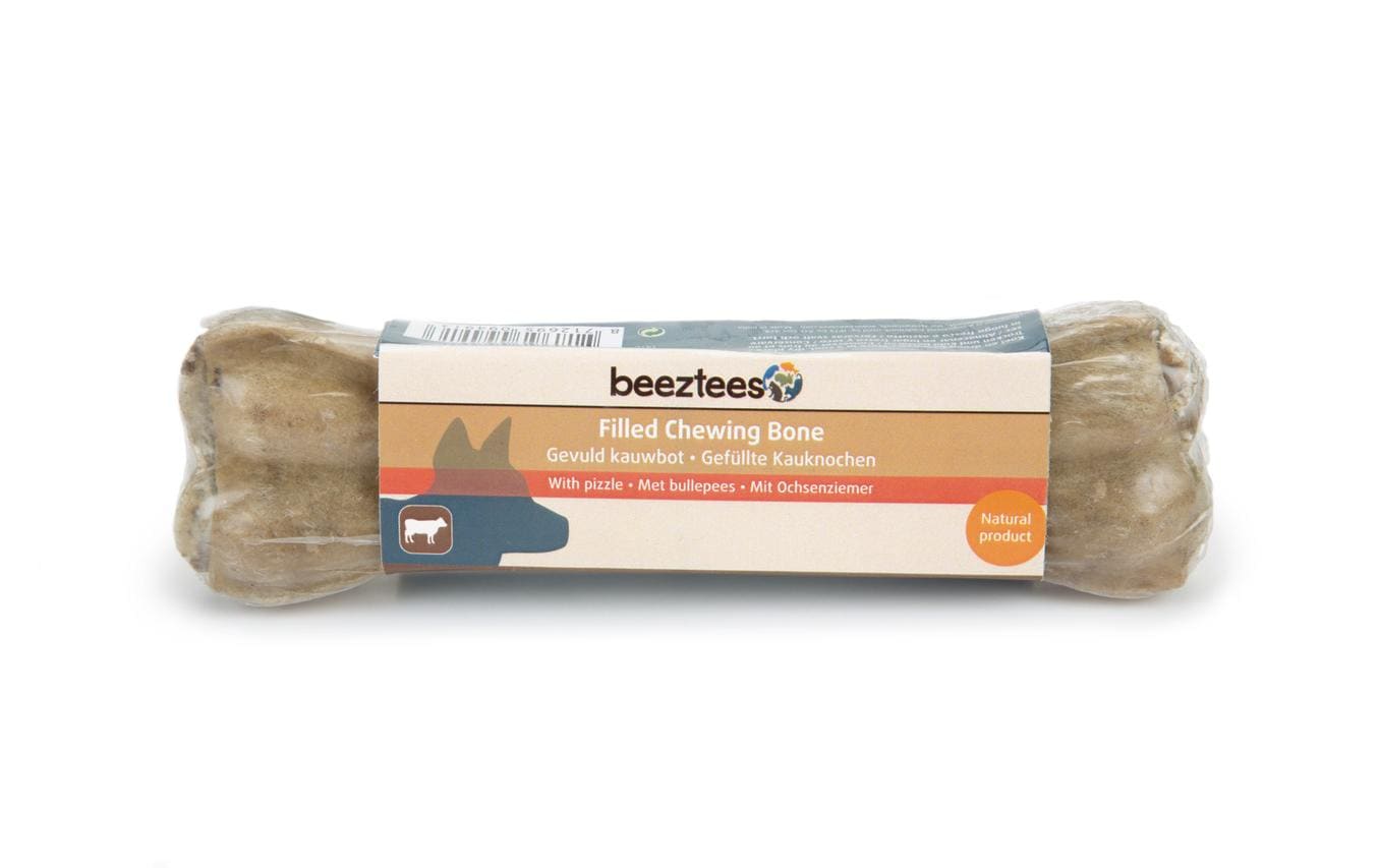 Beeztees Kausnack Knochen Ochsenziemer 15 cm, 1 Stück