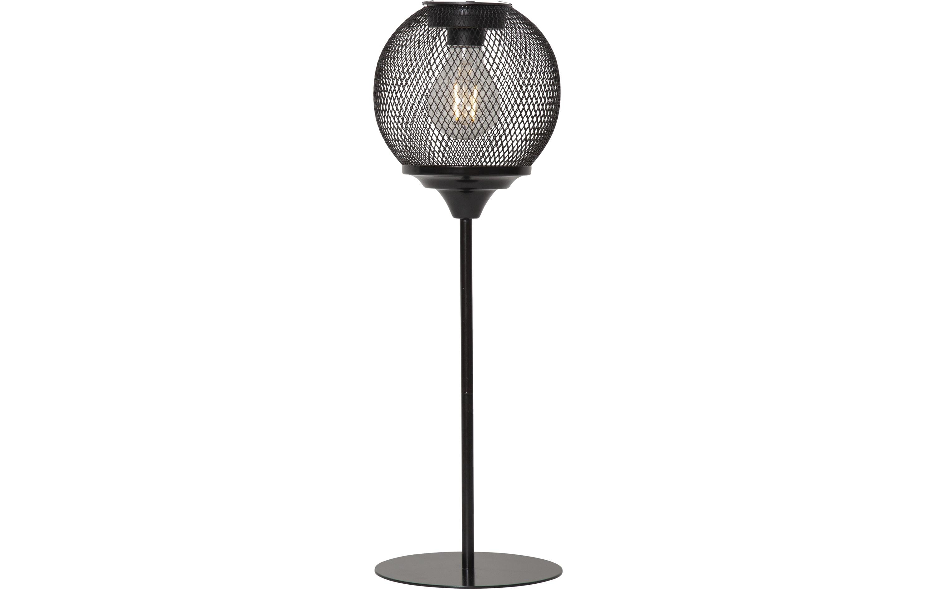 Star Trading Tischleuchte Solardekoration Sunlight, Schwarz