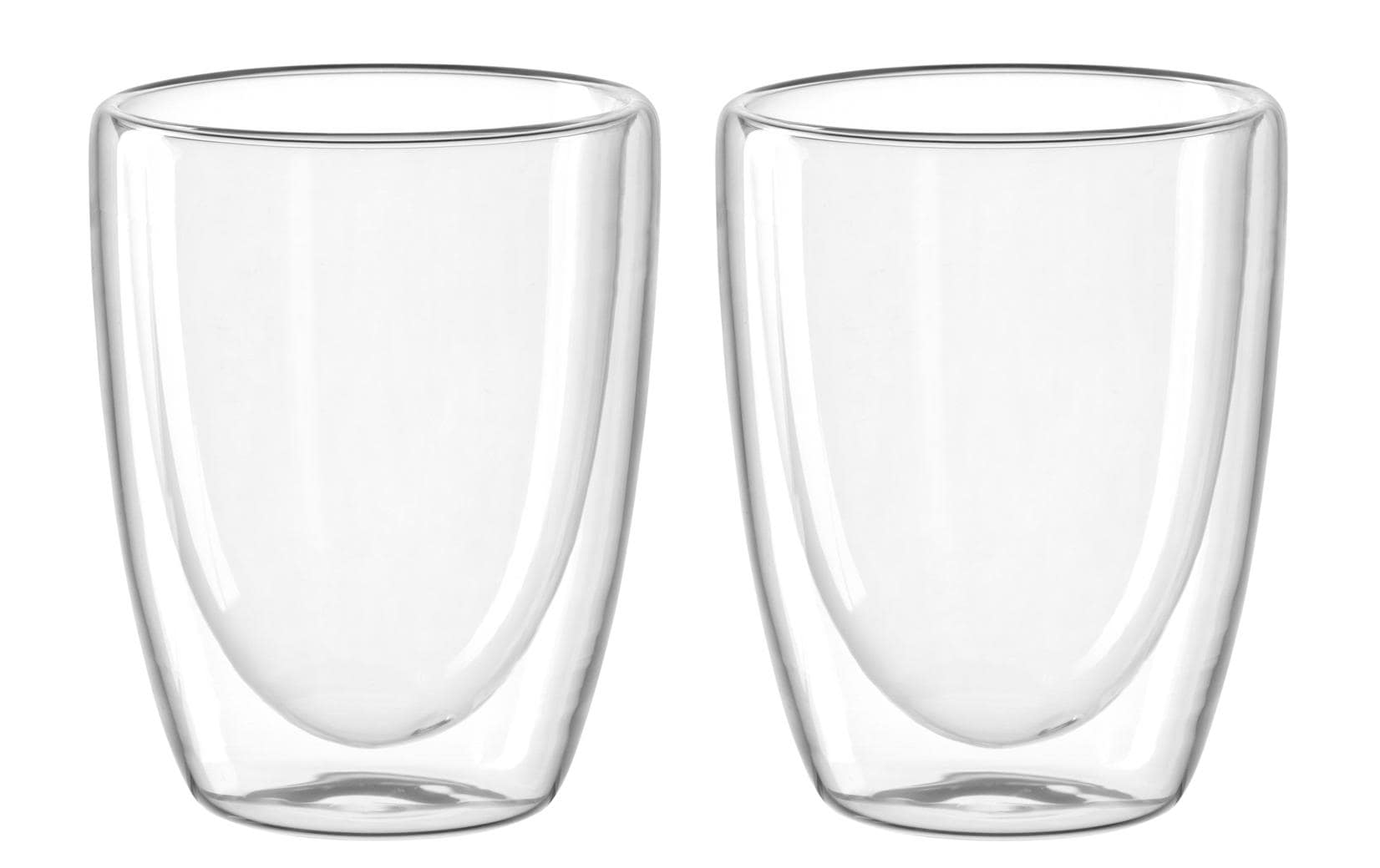 Leonardo Thermobecher Duo 300 ml, 2 Stück, Transparent