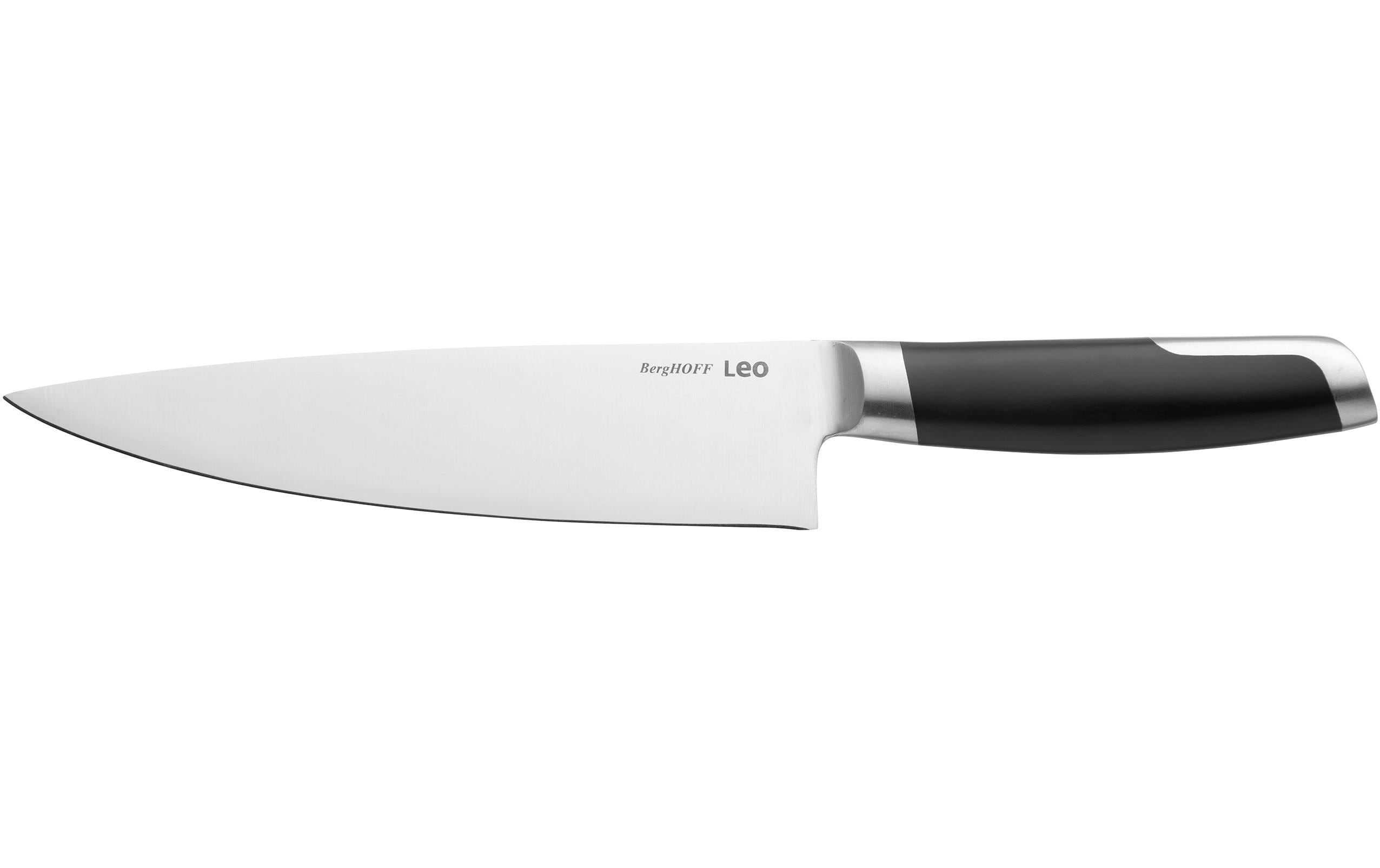 BergHOFF Kochmesser Leo Graphite 20 cm, Schwarz/Silber