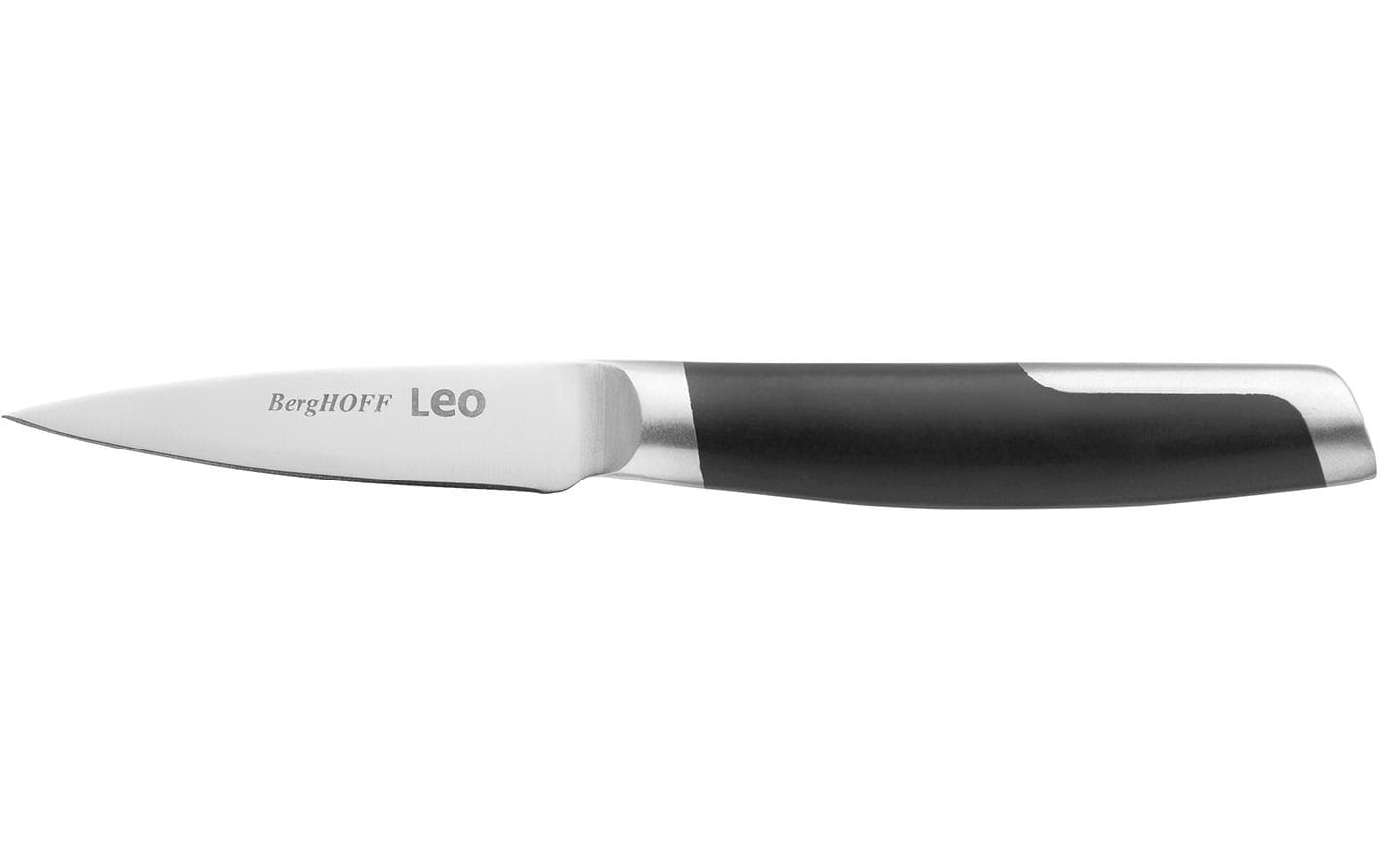BergHOFF Gemüsemesser Leo Graphite 9 cm, Schwarz/Silber