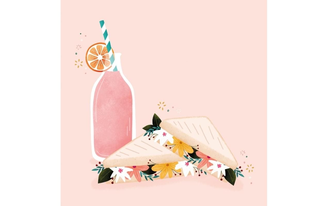 Chic Mic Papierservietten Sandwiches 33 cm x 33 cm, 20 Stück