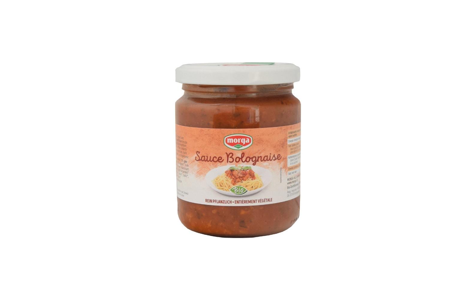 Morga Pastasauce Bio Sauce Bolognaise mit Soja 250 g