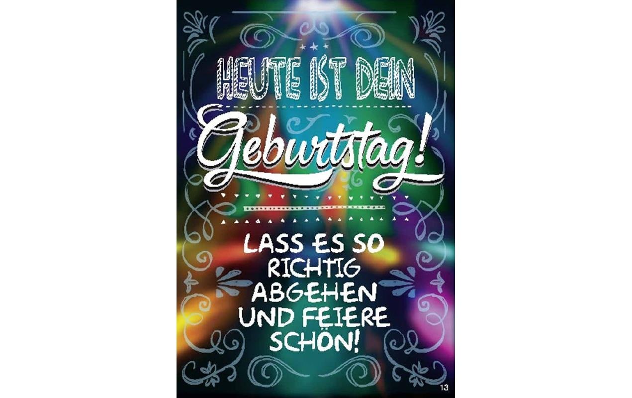 Depesche Musikkarte beweglich Geburtstag, Lass es abgehen