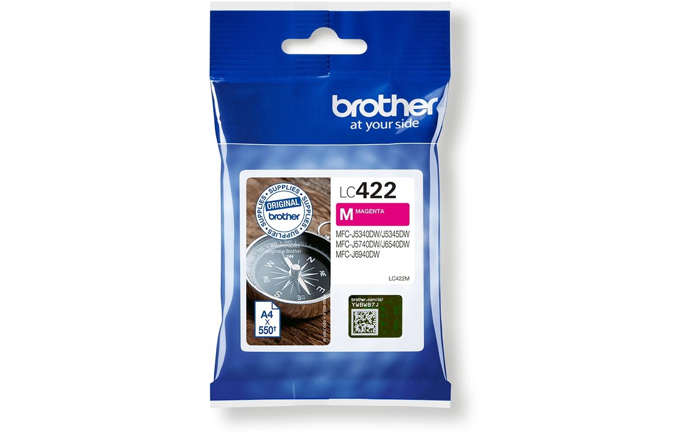 Brother Tinte LC-422M Magenta