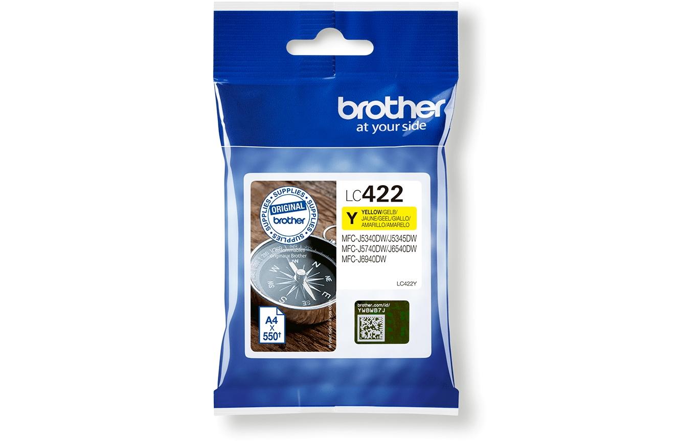 Brother Tinte LC-422Y Yellow