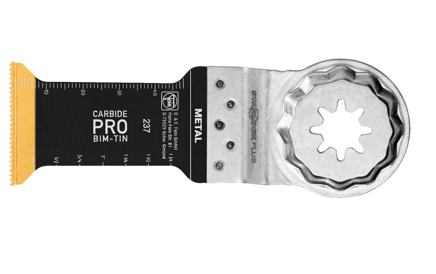 Fein Tauchsägeblatt E-Cut Carbide Pro SLP HM, 60 x 32 mm, 3 Stück