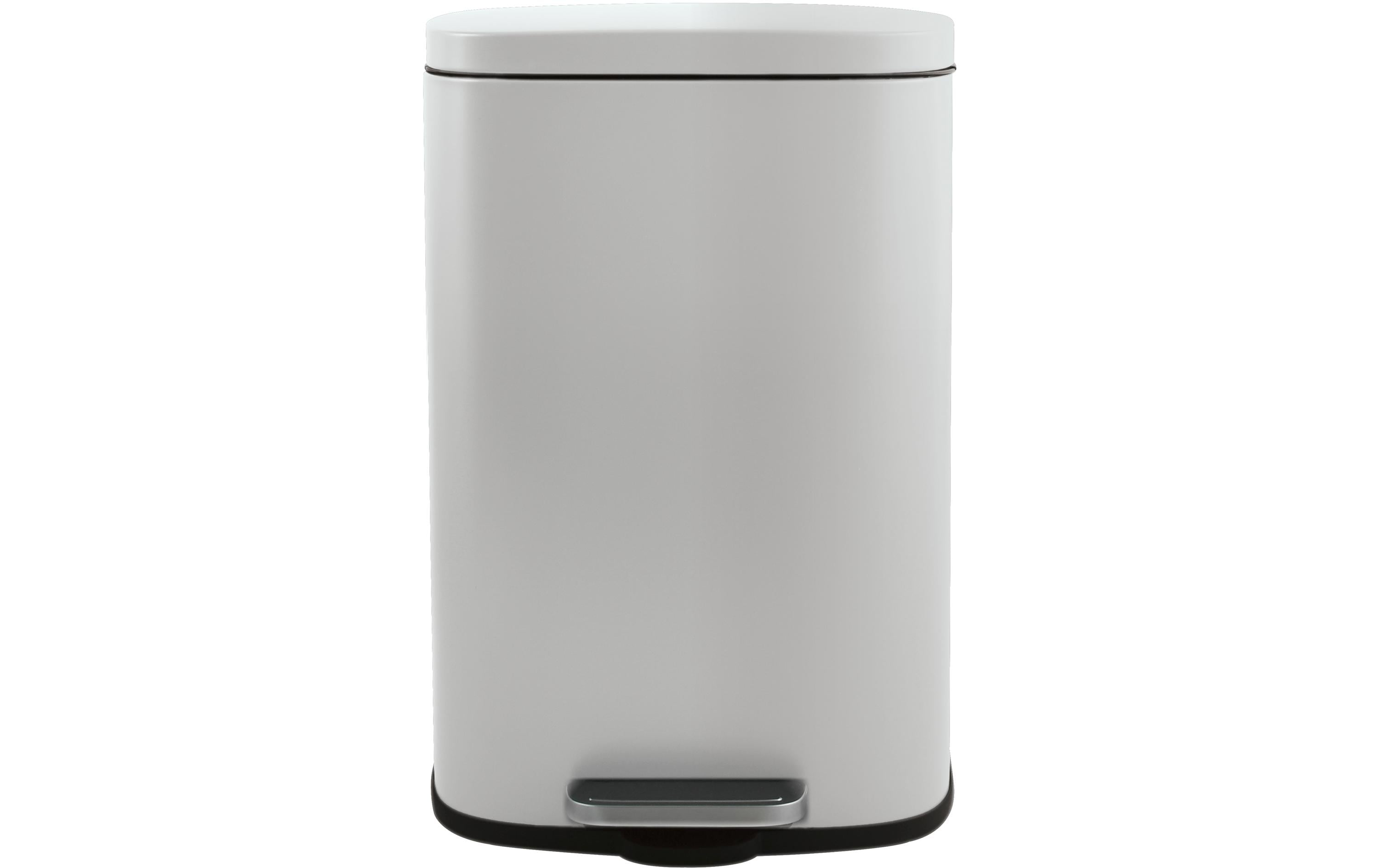 spirella Treteimer Poubelle Akira Matt 30 l, Weiss