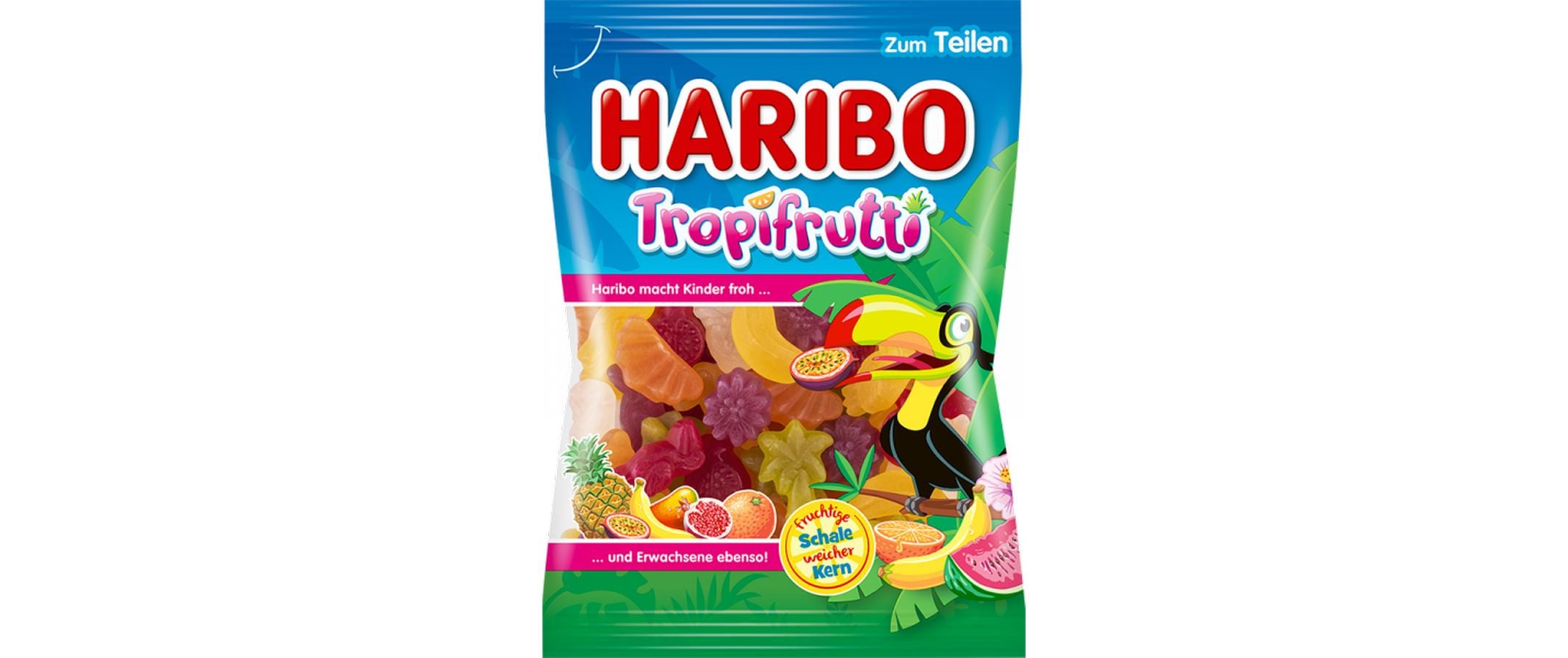 Haribo Gummibonbons Tropi Frutti 175 g