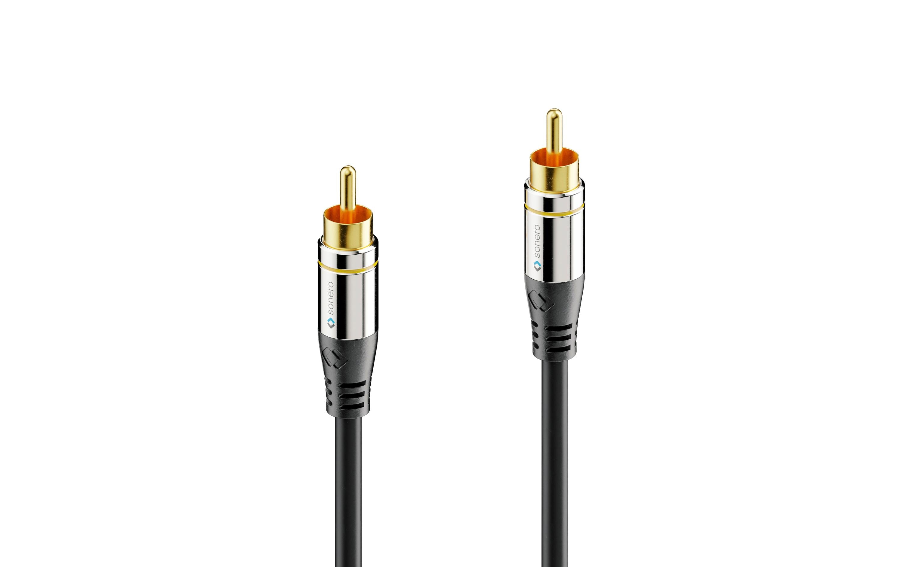 sonero Audio-Kabel Cinch - Cinch 1 m
