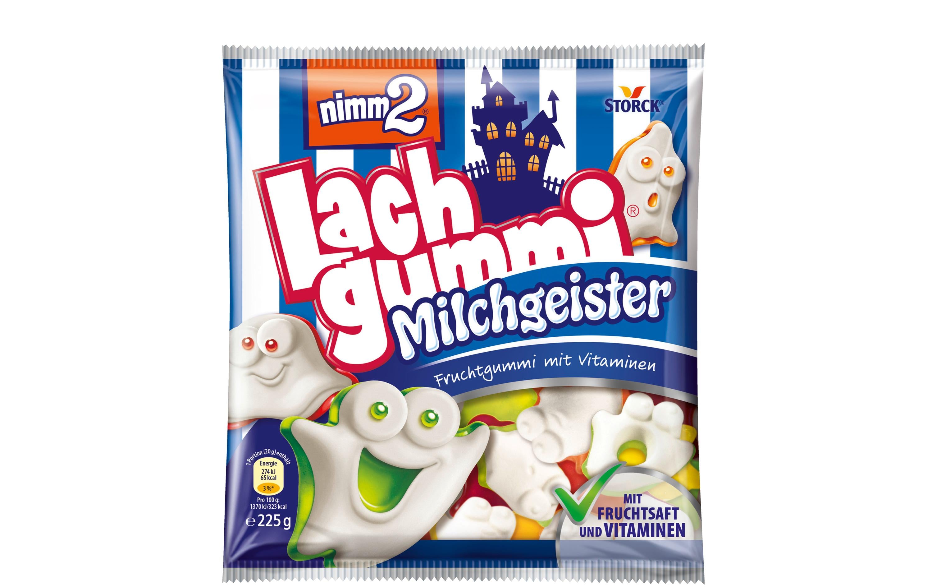 Storck Nimm2 Lachgummi Milchgeister 225 g