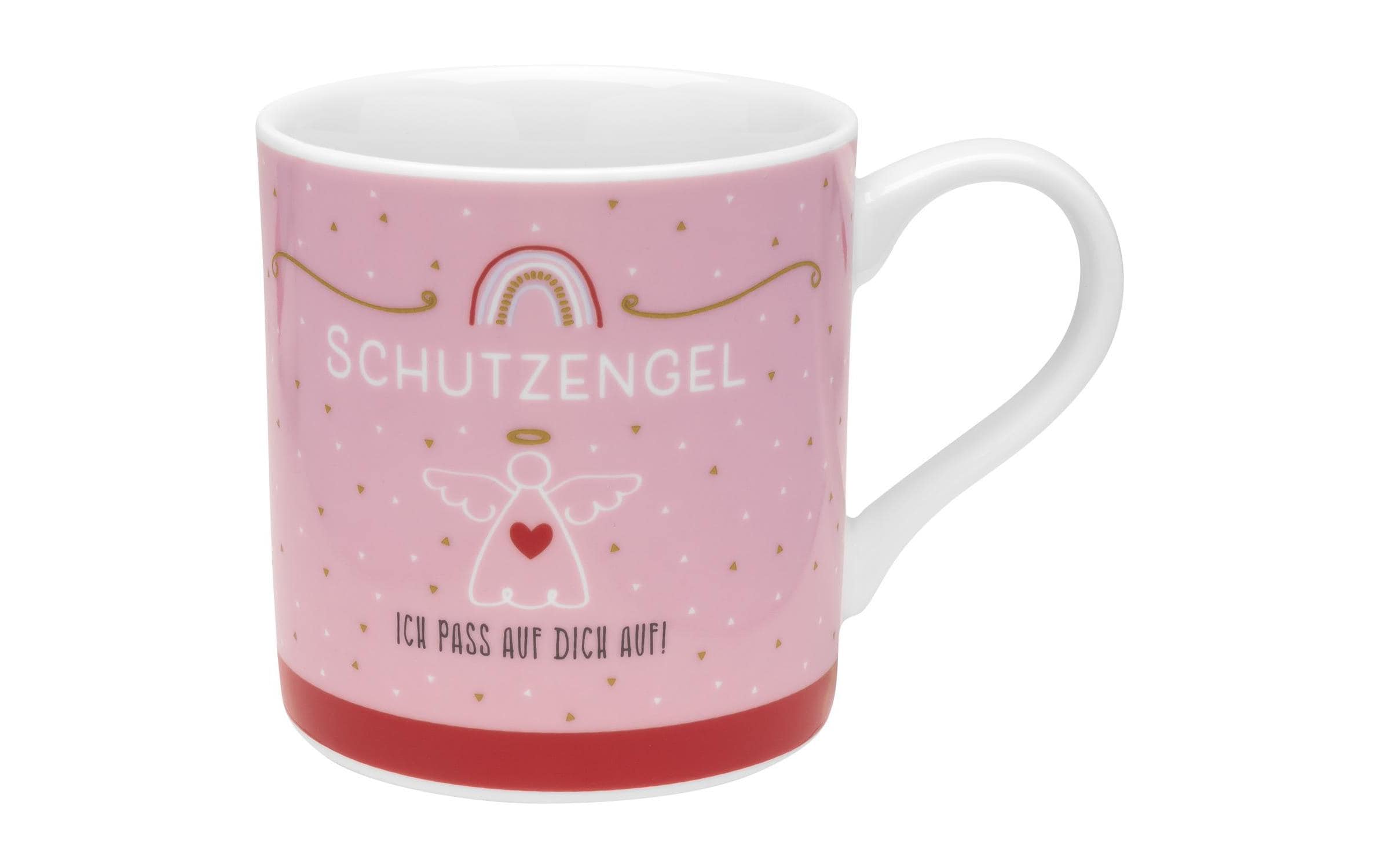 Sheepworld Universaltasse Schutzengel 450 ml , 1 Stück, Rosa