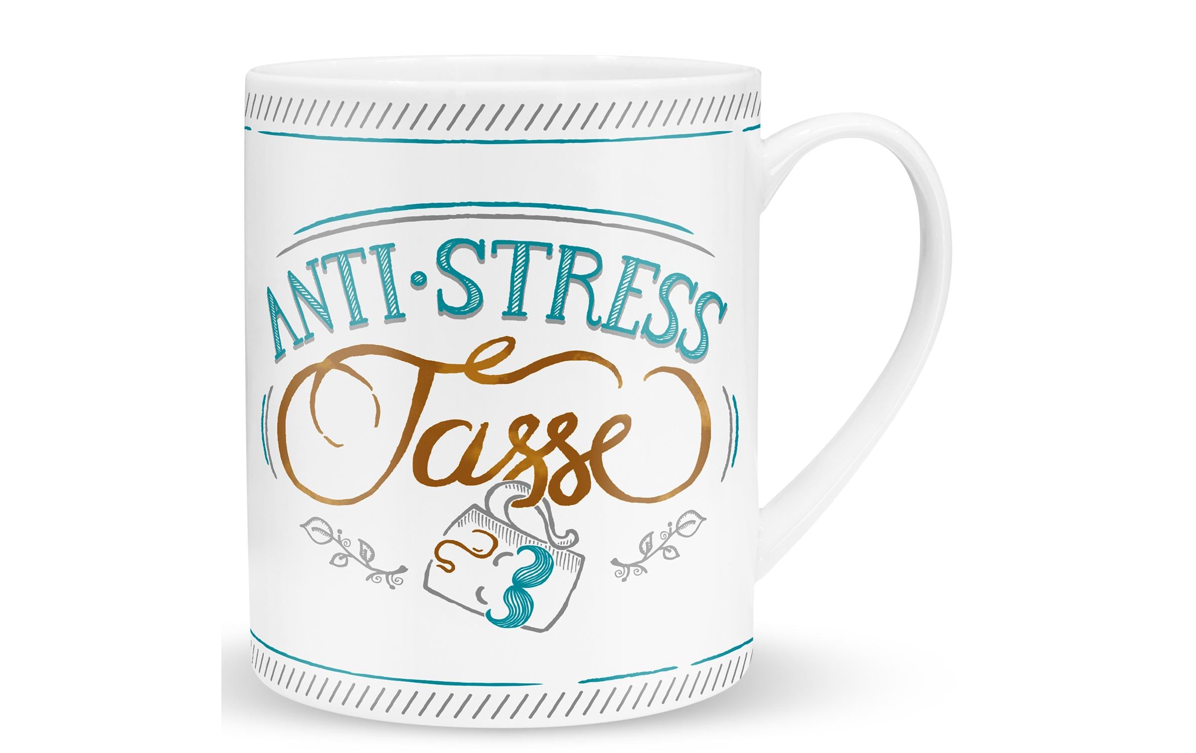 Sheepworld Universaltasse Anti-Stress 600 ml, 1 Stück, Weiss