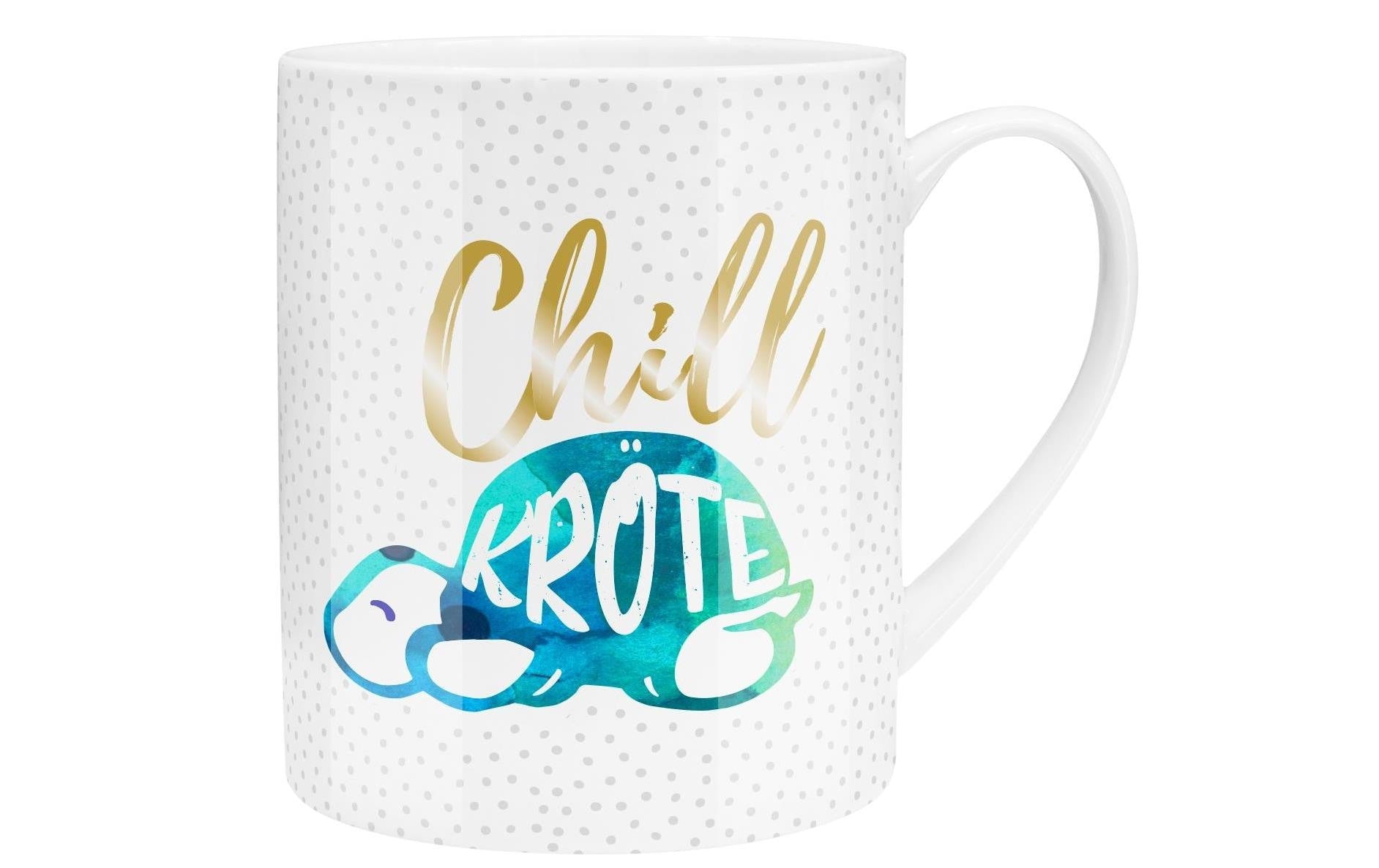 Sheepworld Universaltasse Chillkröte 600 ml, 1 Stück, Weiss