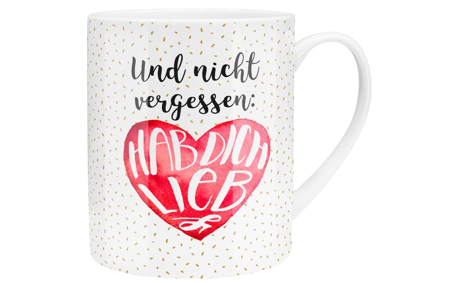Sheepworld Universaltasse Und nicht vergessen 600 ml , 1 Stück