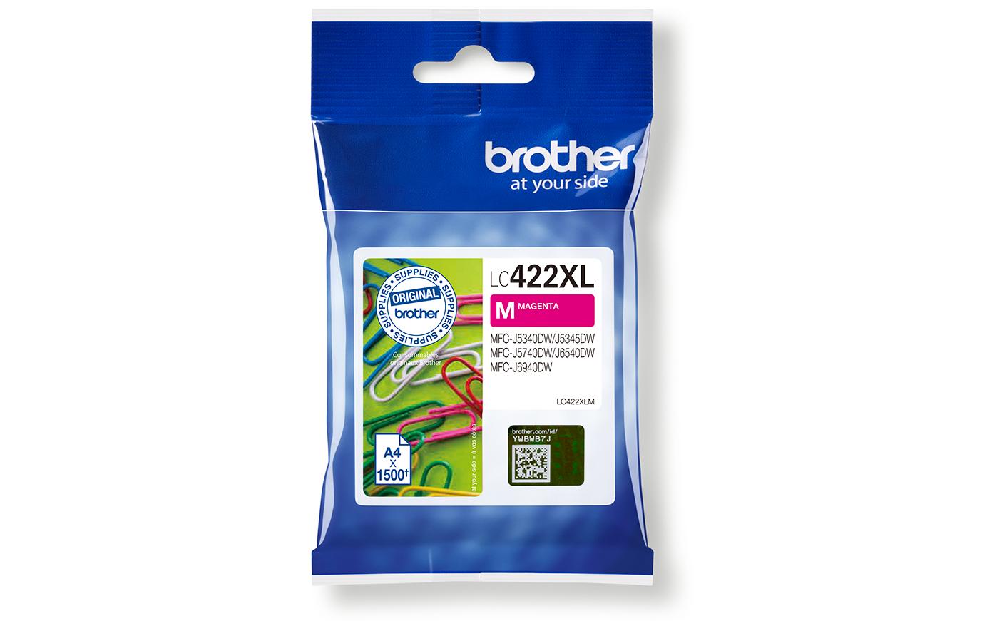 Brother Tinte LC-422XLM Magenta