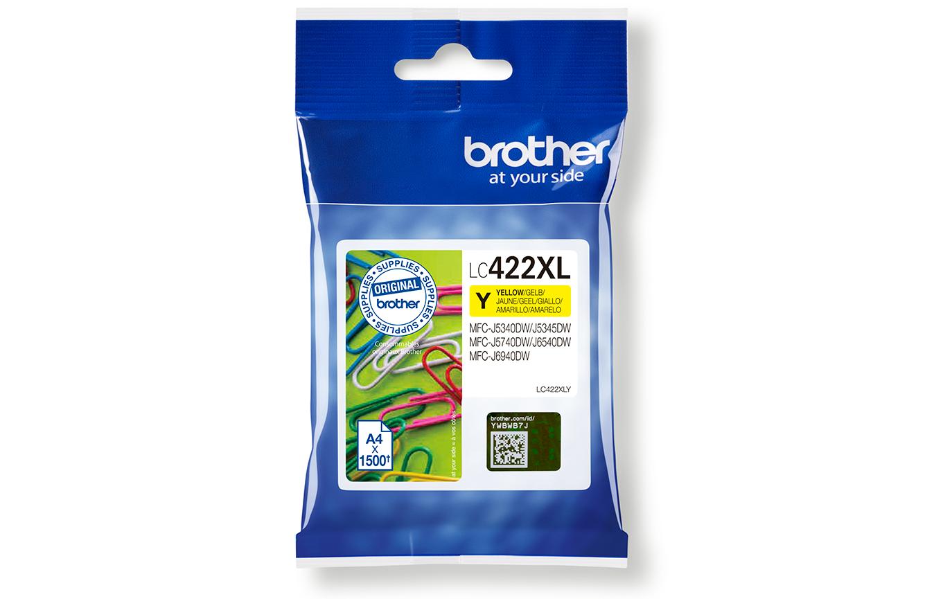 Brother Tinte LC-422XLY Yellow