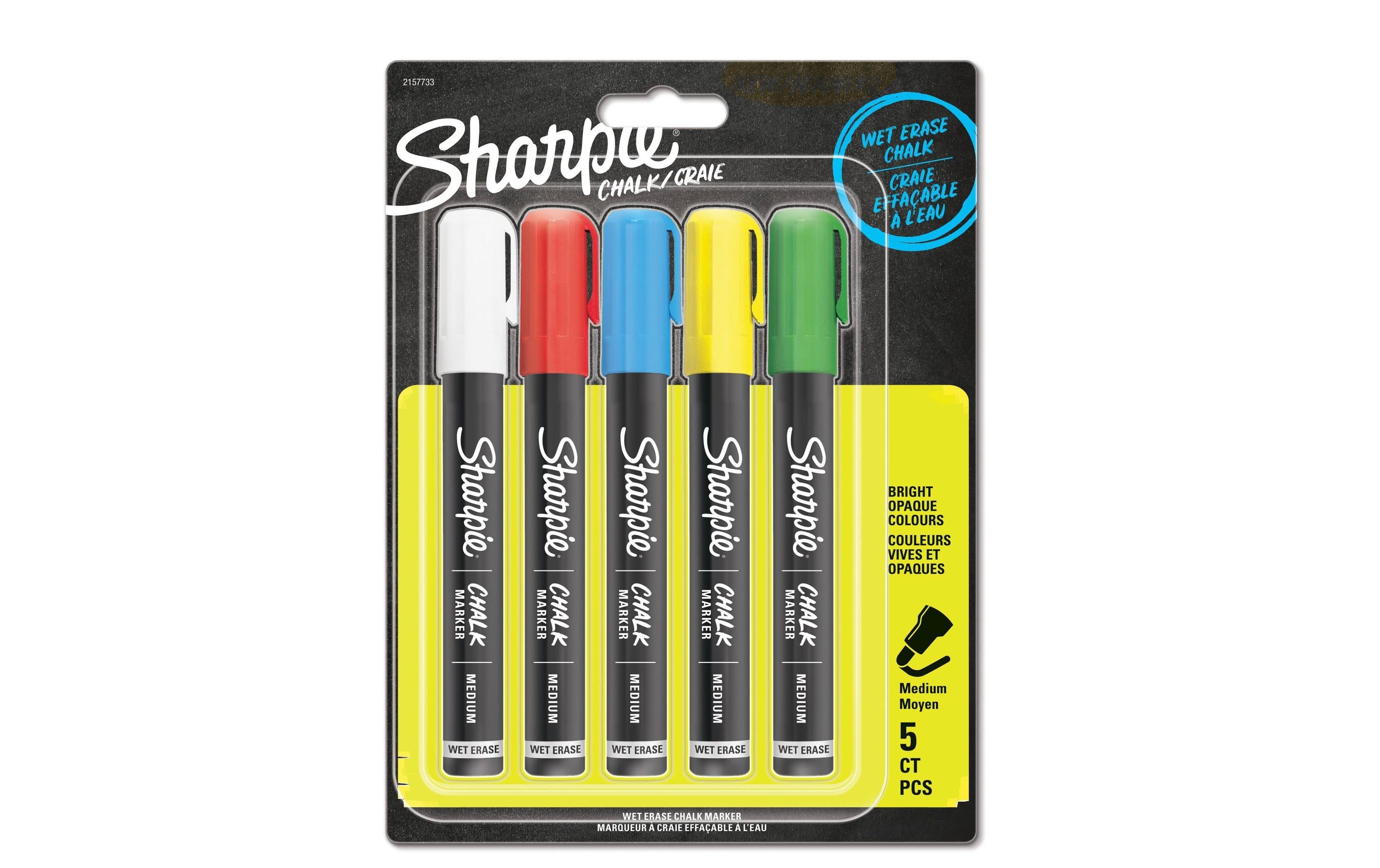 Sharpie Kreidemarker M 5er Blister, Mehrfarbig