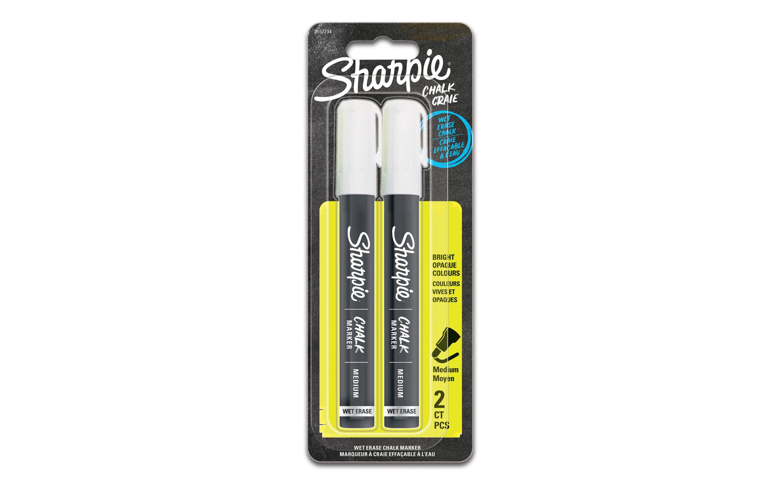Sharpie Kreidemarker M 2er Blister, Weiss