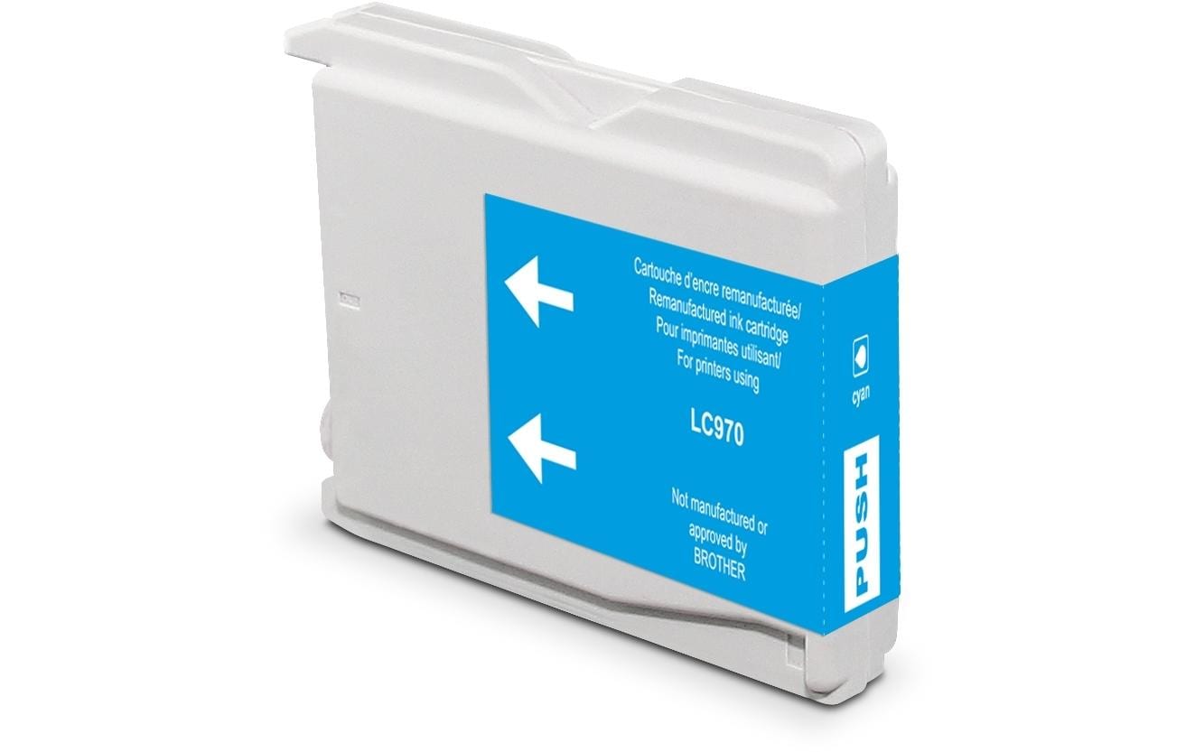 Generic Ink Tinte Brother LC970C Cyan
