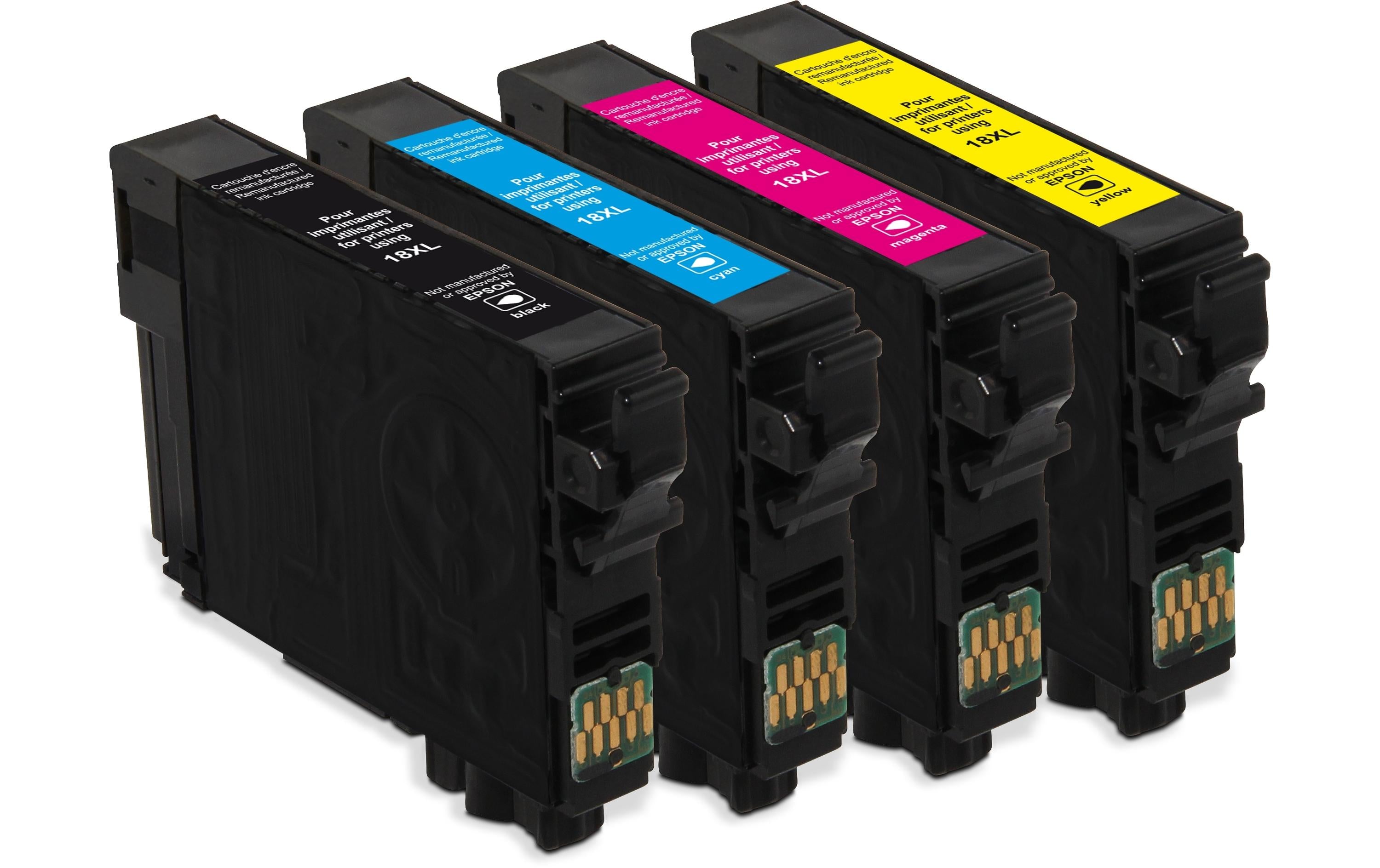 Generic Ink Tinte Epson 18 XL Multipack Black/Cyan/Magenta/Yellow