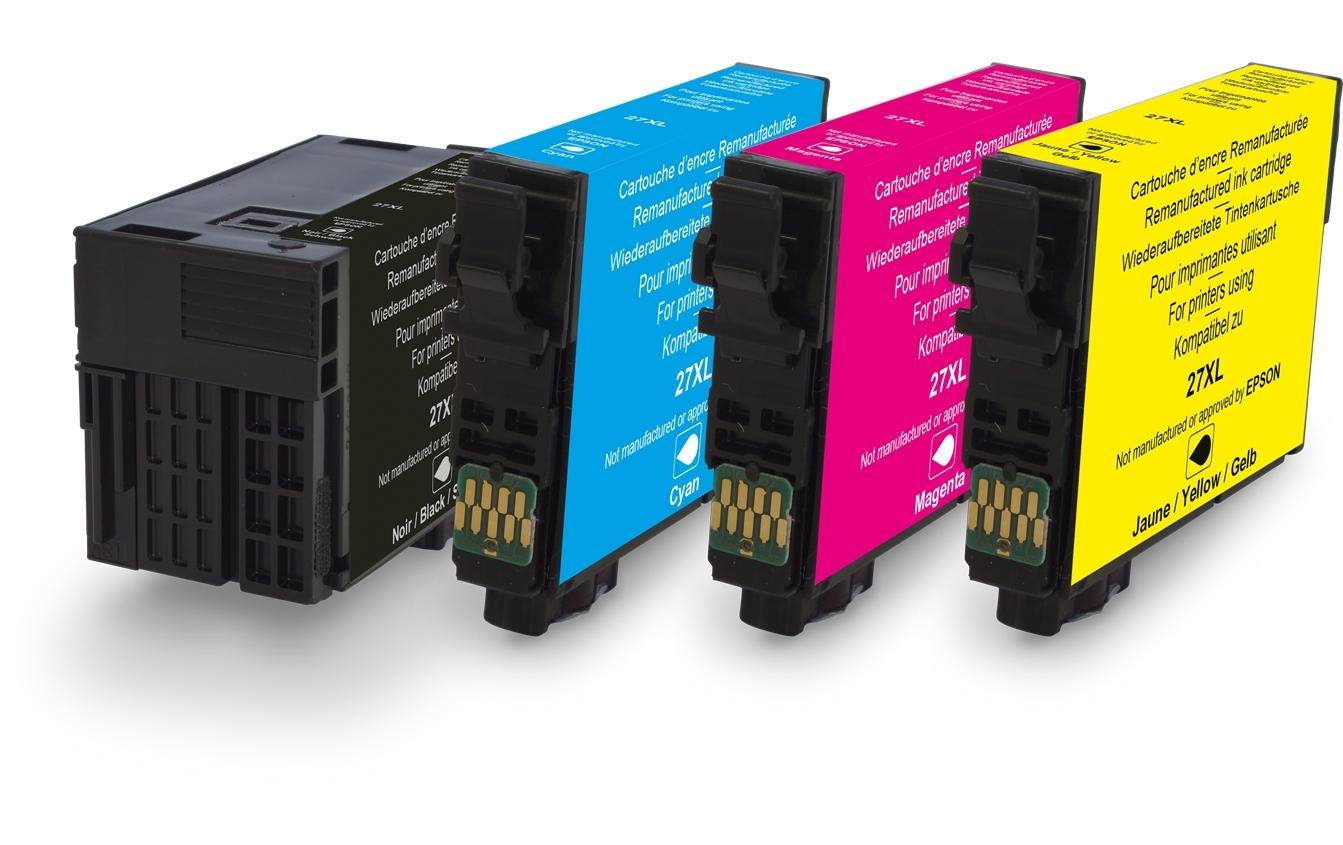 Generic Ink Tinte Epson 27 XL Multipack Black/Cyan/Magenta/Yellow