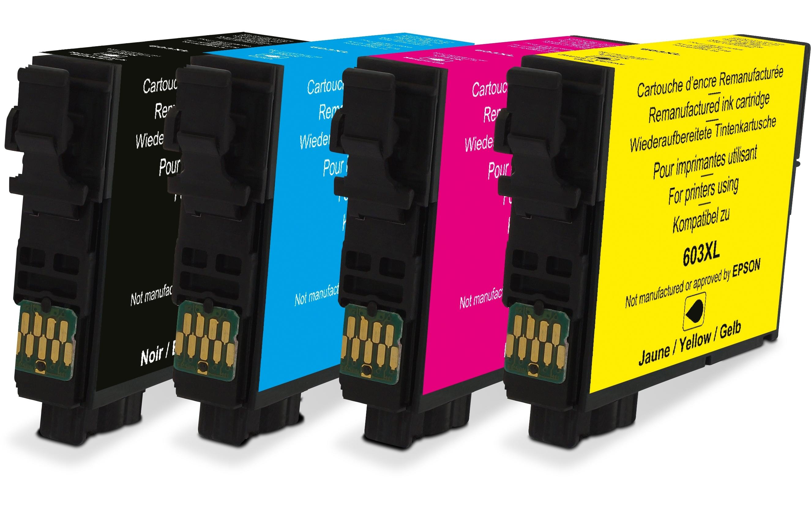 Generic Ink Tinte Epson 603 XL Multipack Black/Cyan/Magenta/Yellow