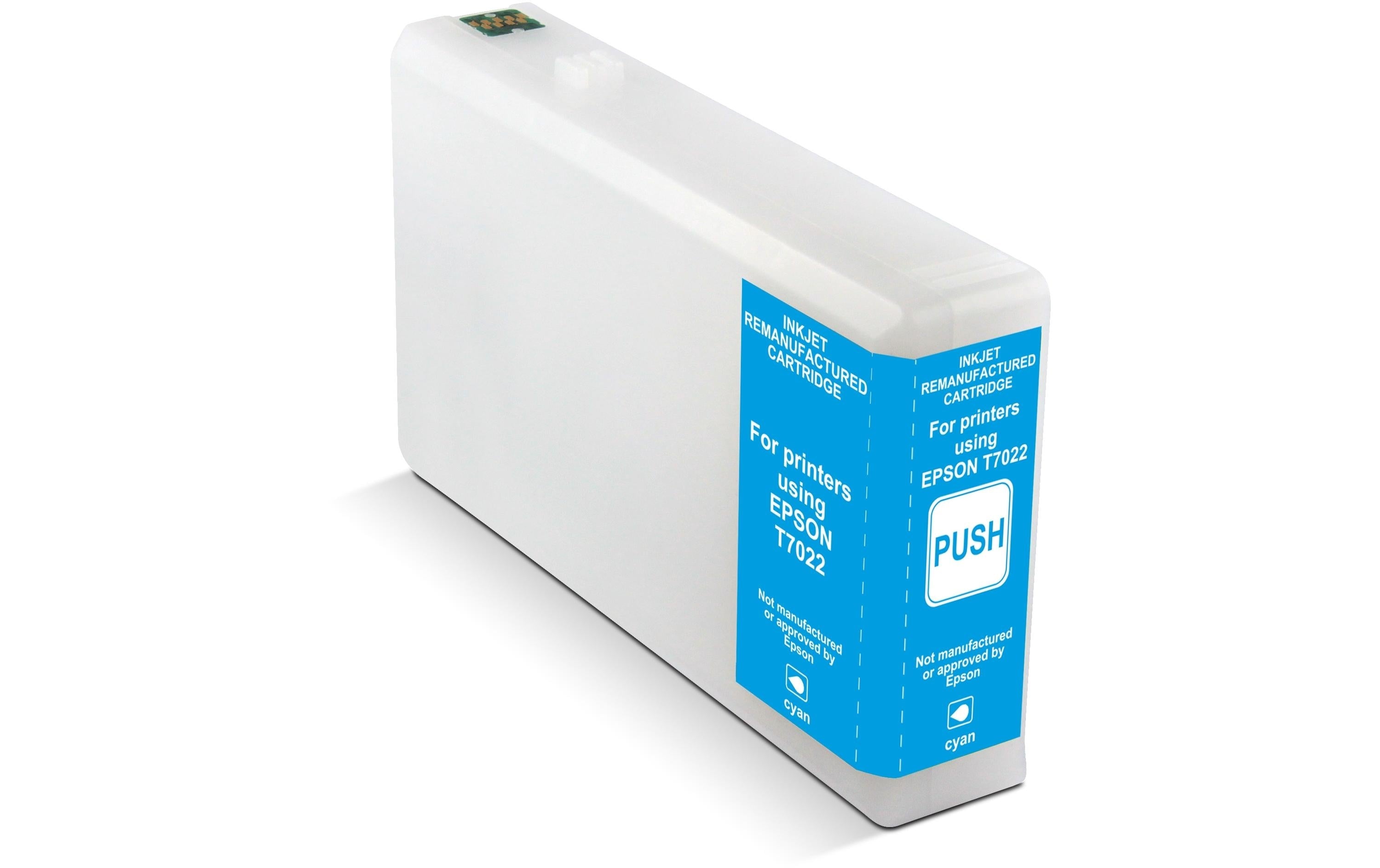 Generic Ink Tinte Epson T7022 Cyan
