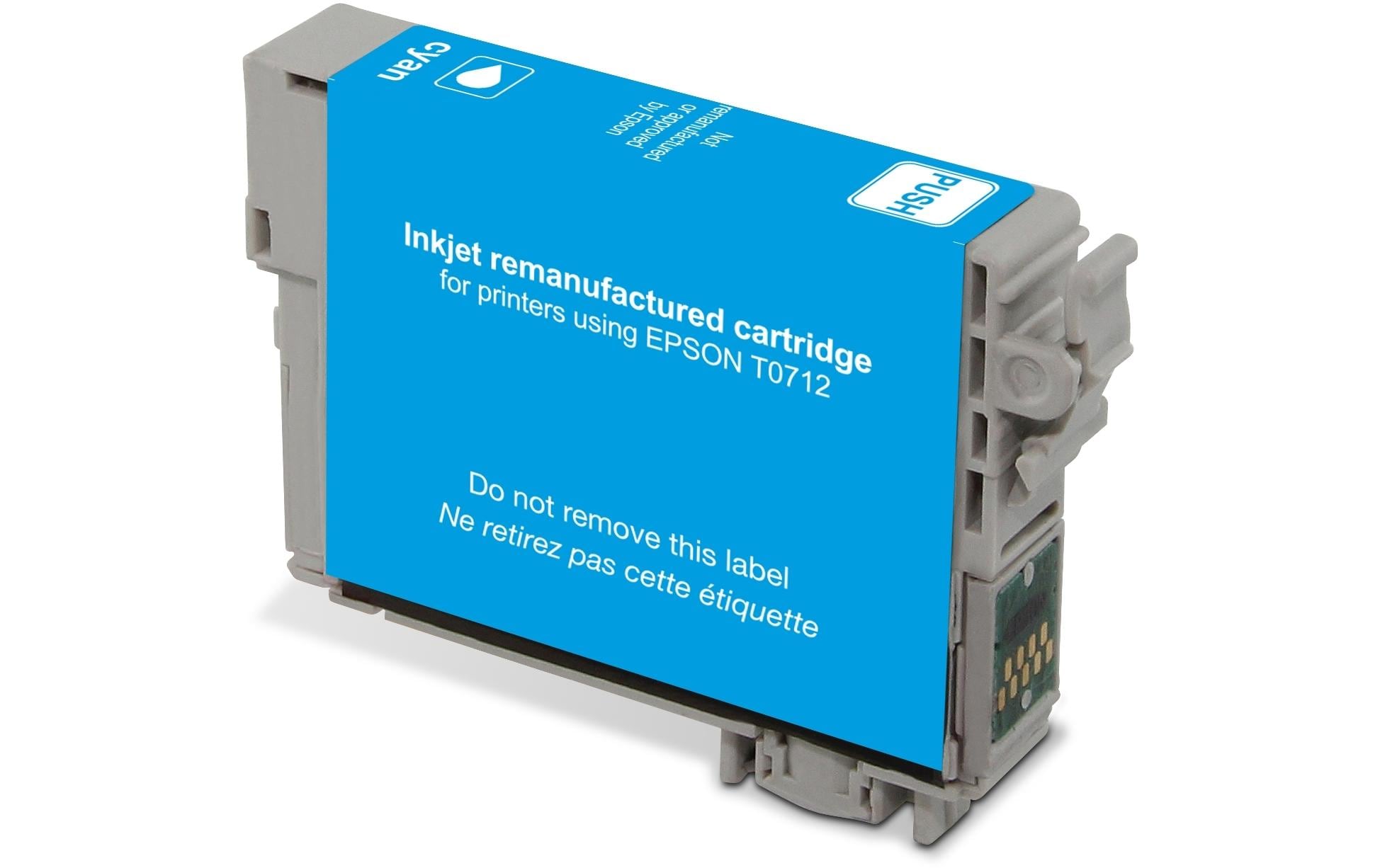 Generic Ink Tinte Epson T0712 Cyan