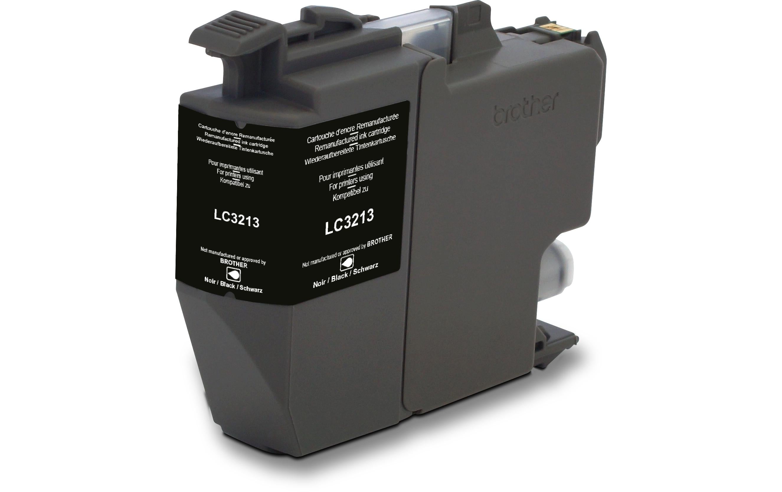 Generic Ink Tinte Brother LC3213BK Black