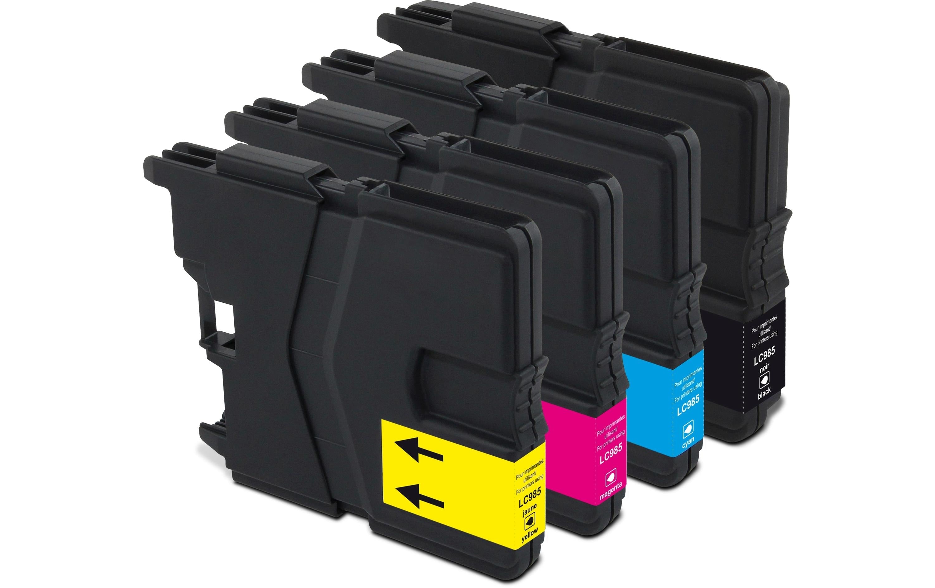 Generic Ink Tinte Brother LC985 Multipack Black/Cyan/Magenta/Yellow
