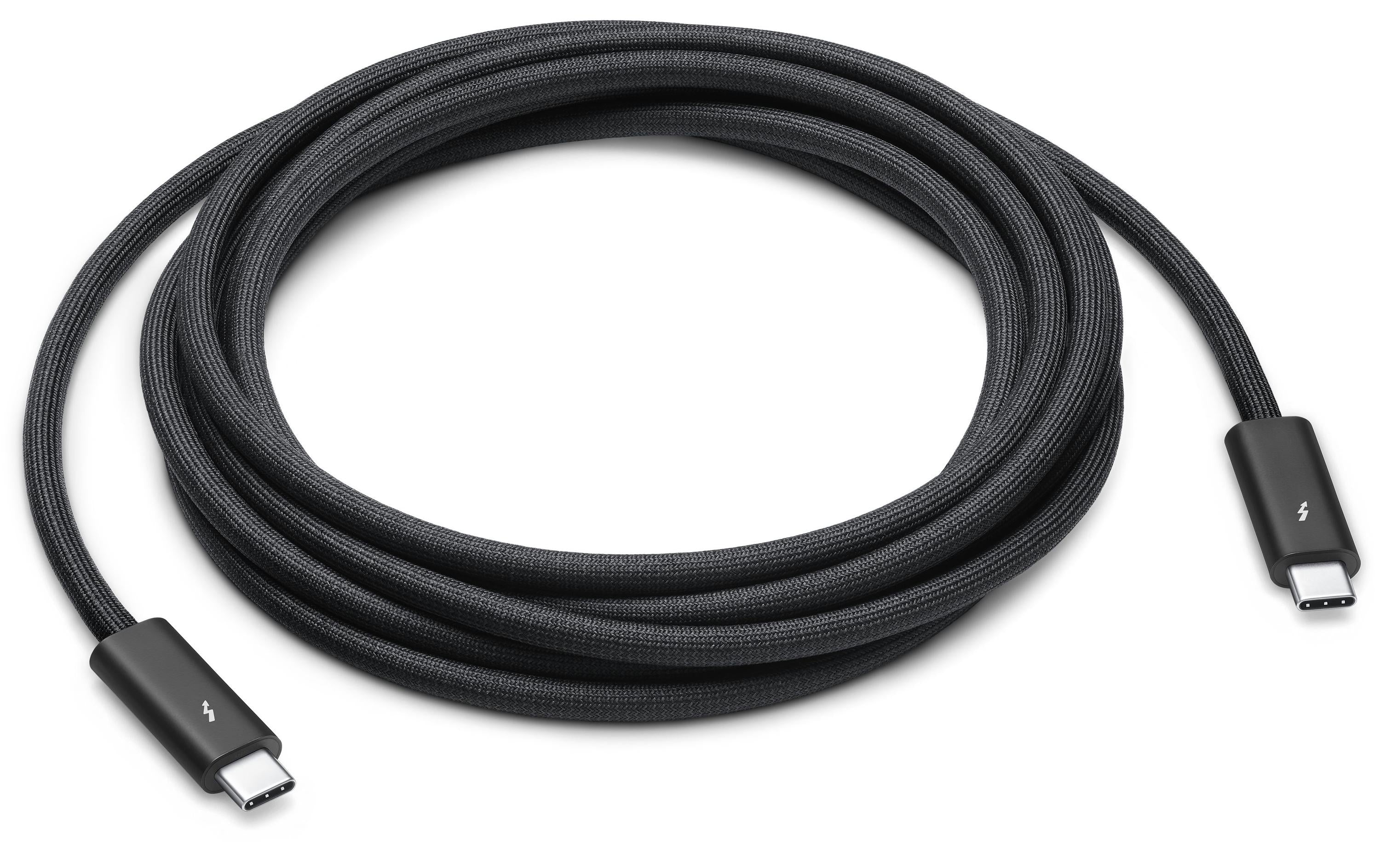 Apple Thunderbolt Kabel 3 m, Schwarz